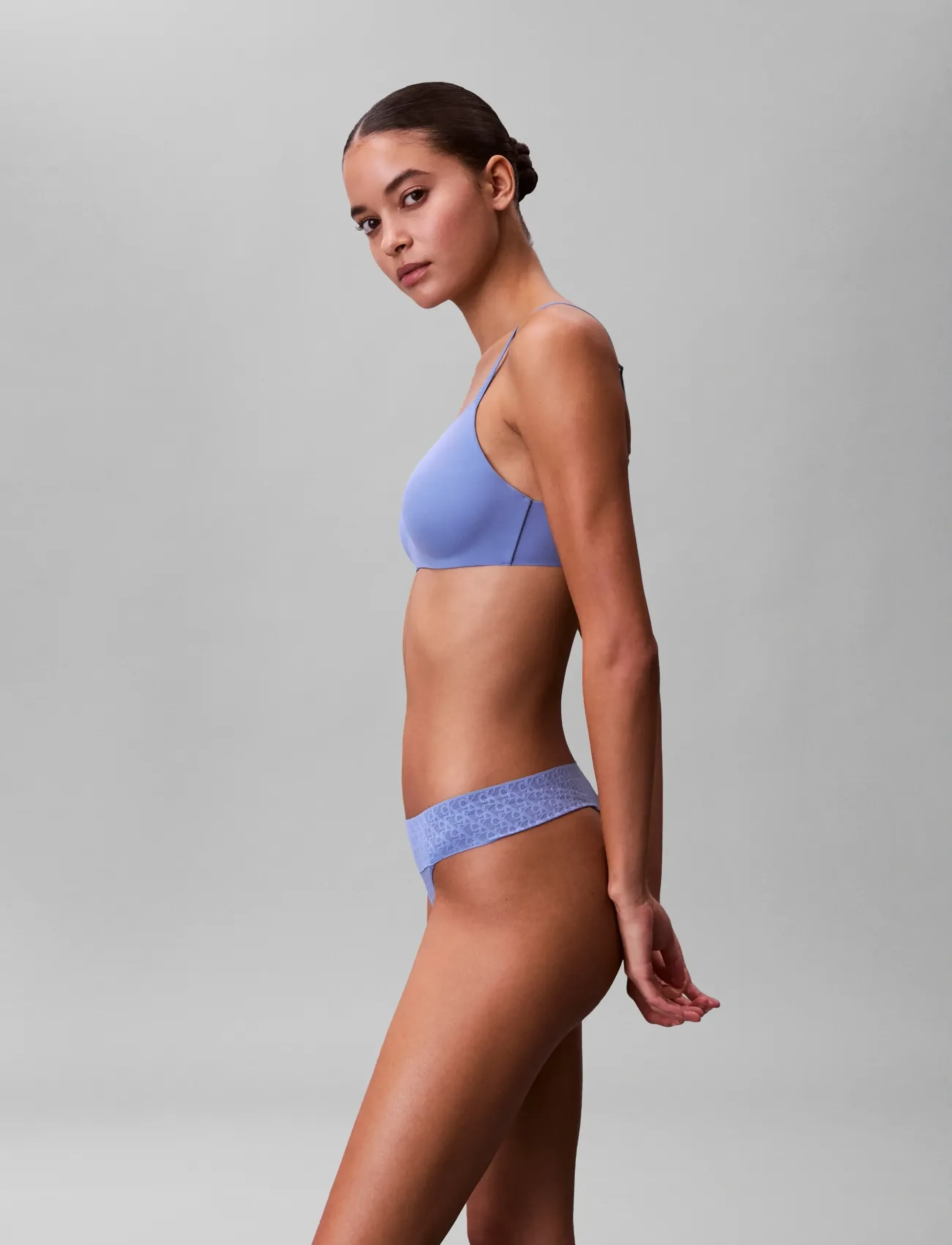 Calvin Klein - LOW RISE THONG - besondere anlässe - blue tulip - 5