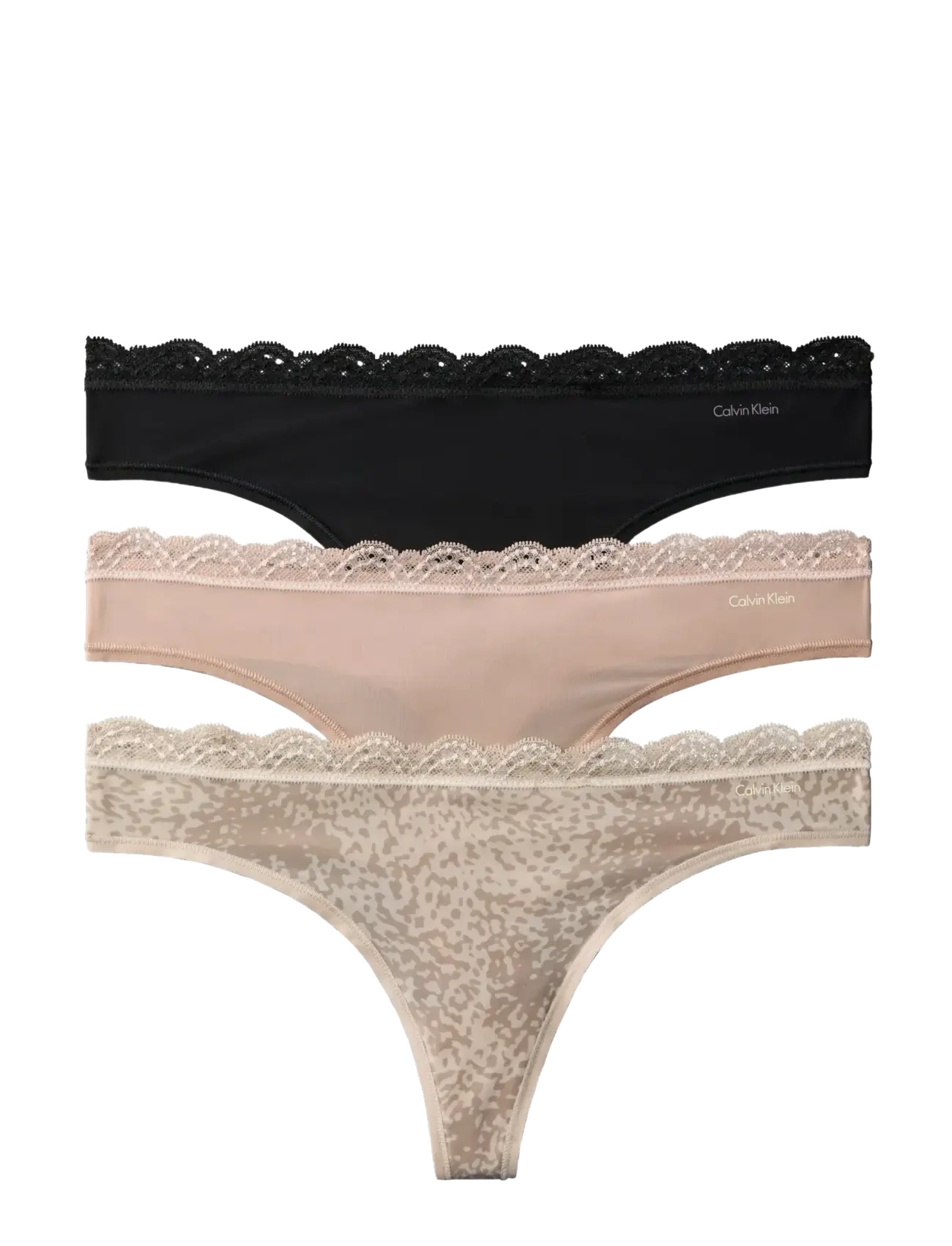 Calvin Klein - Thong 3Pk -
