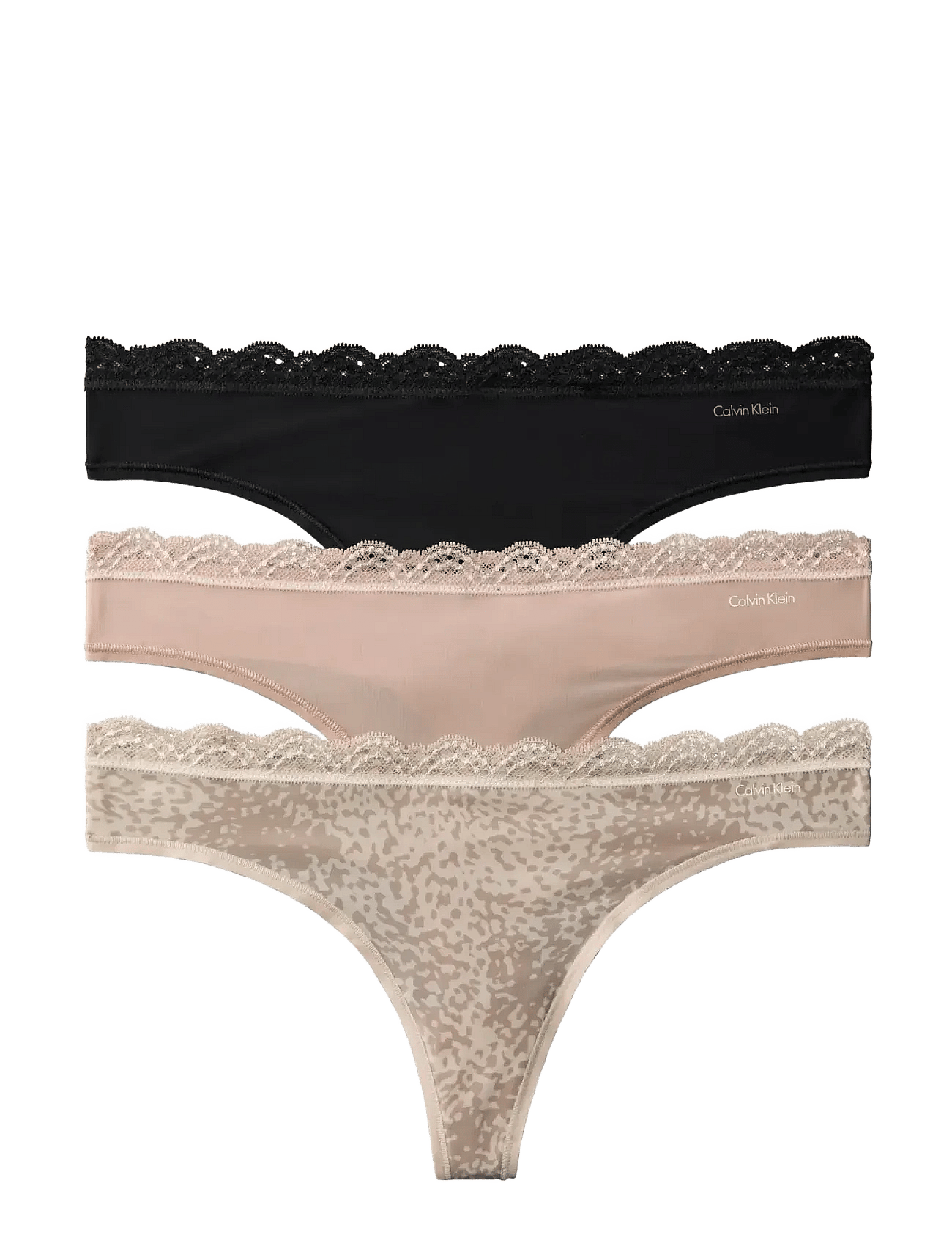 Calvin Klein - Thong 3Pk -