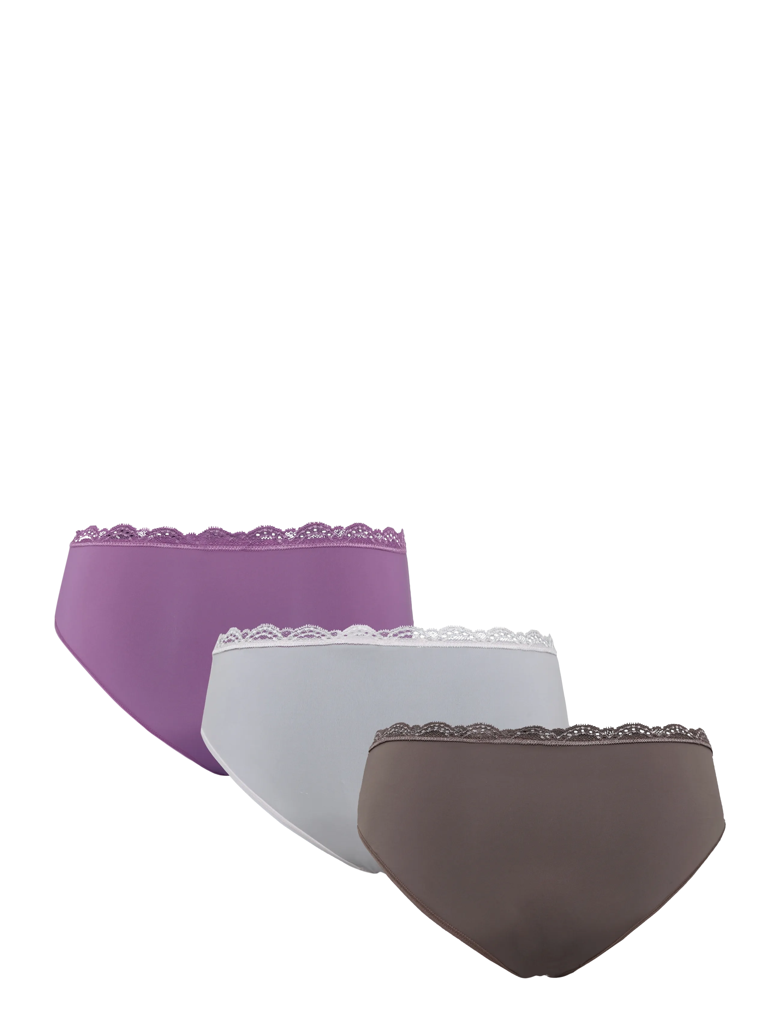 Calvin Klein - HIPSTER 3PK - hipster & hotpants - iron  crystal blush  dusty orchid - 2