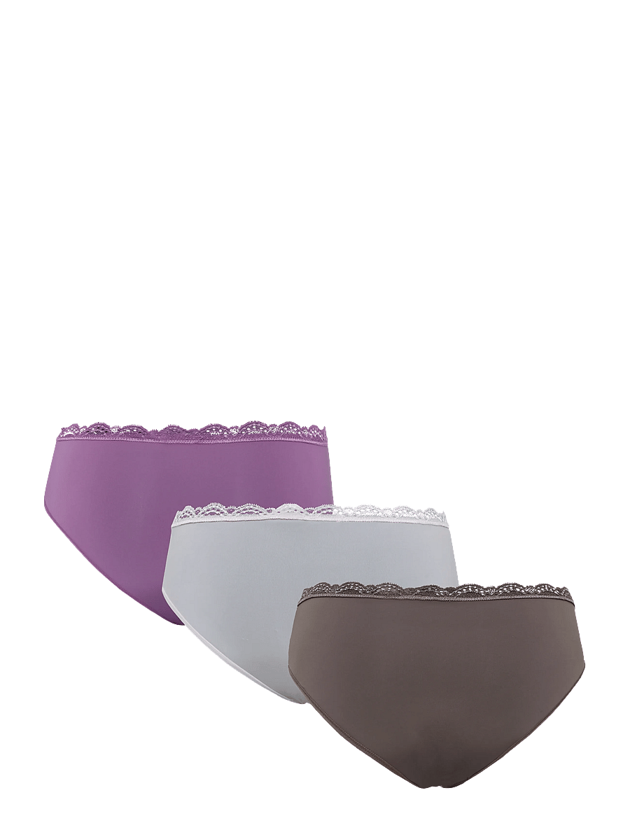 Calvin Klein - HIPSTER 3PK - hipster & hotpants - iron crystal blush dusty orchid - 2