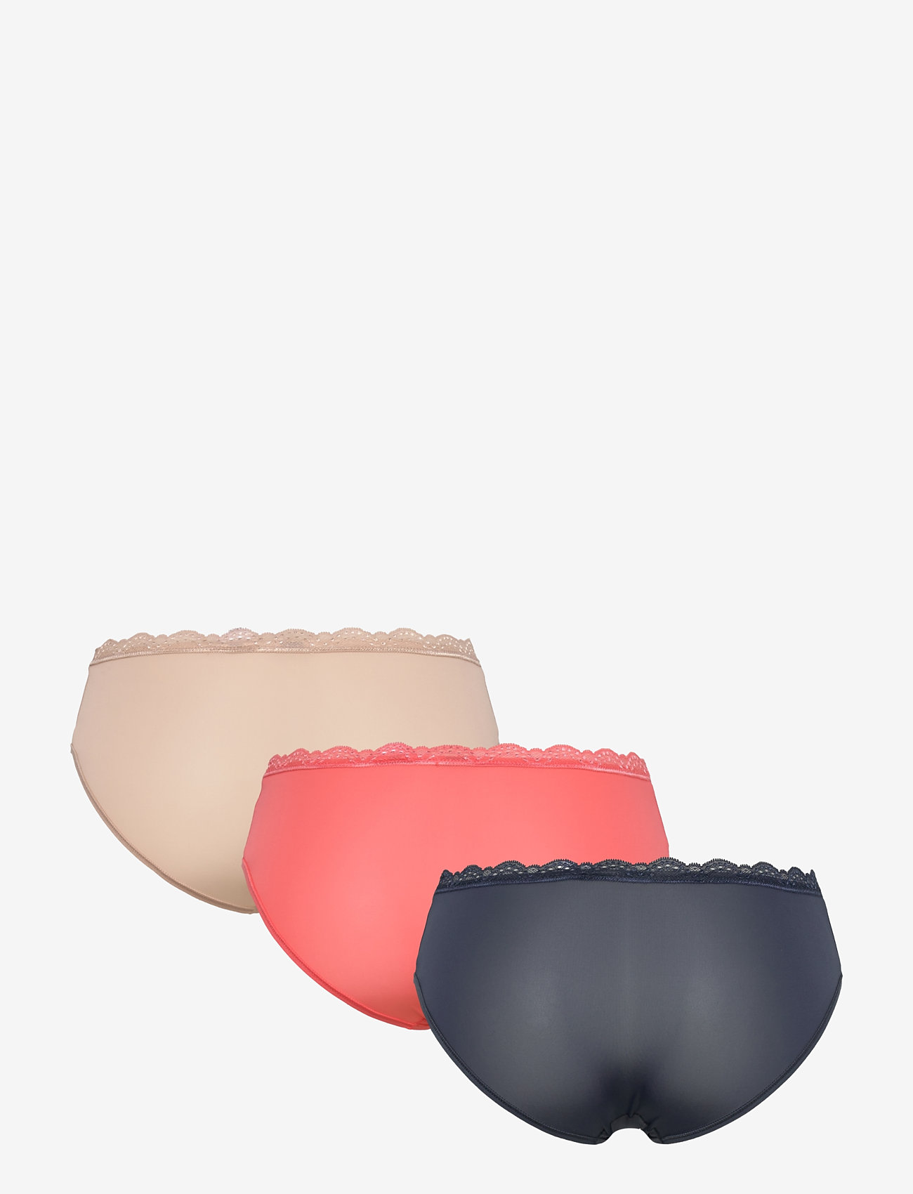 Calvin Klein - HIPSTER 3PK - hipster & boyshorts - speakeasy/cedar/exquisite pink - 1