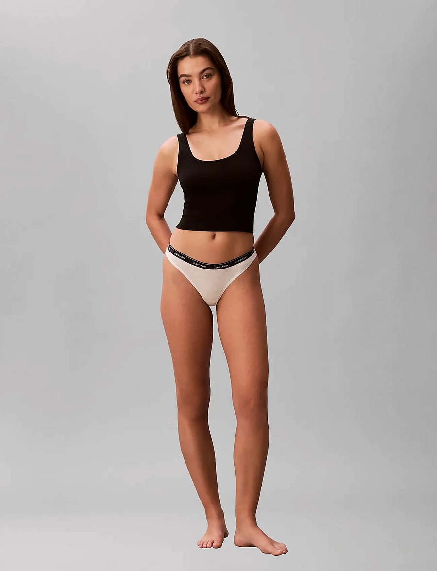 Calvin Klein - THONG 7 PK - tangas - shrln shrln sngstrs brzybl snwhthr - 4