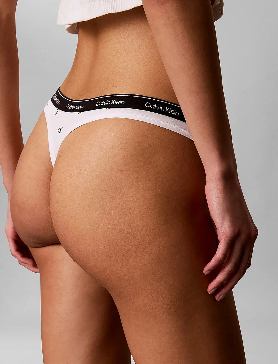 Calvin Klein - THONG 7 PK - stringid - black black grey heather grey heath - 2