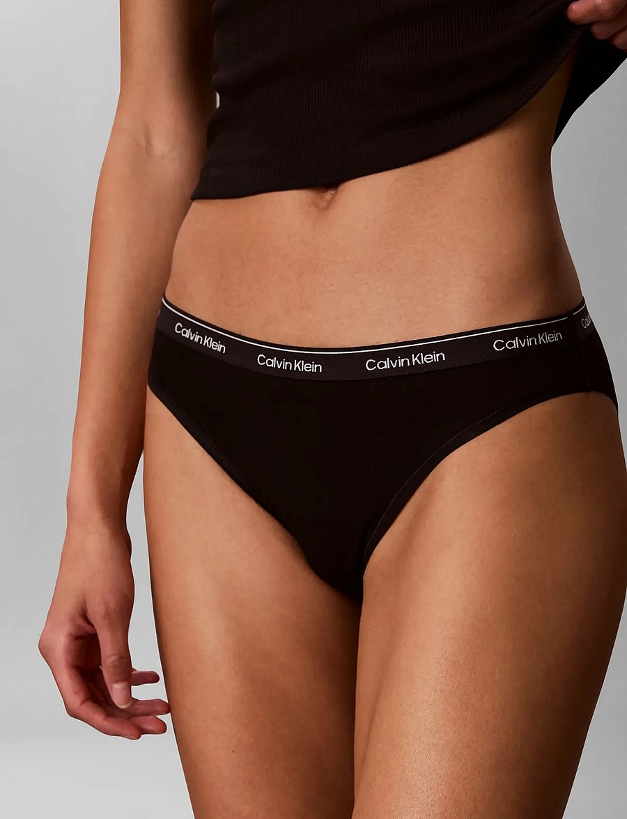 Calvin Klein - BIKINI 7PK - püksikud - black black grey heather grey heath - 2