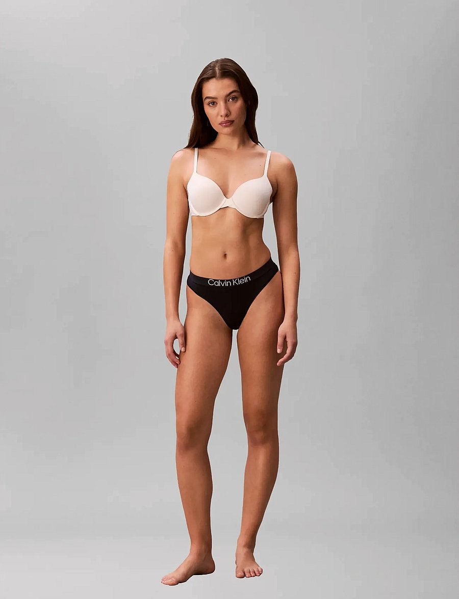 Calvin Klein - THONG 5PK - stringid - shoreline breezy blue grey htr c - 2