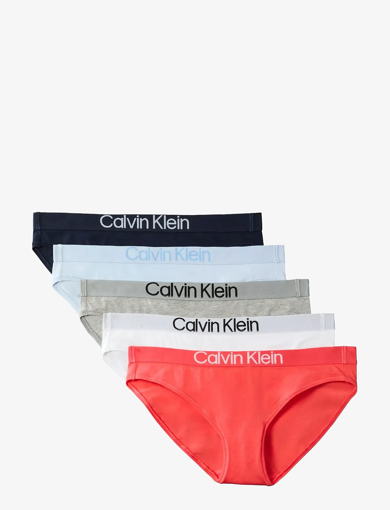 Calvin Klein - BIKINI 5PK - slips - shoreline  breezy blue  grey htr  c - 1