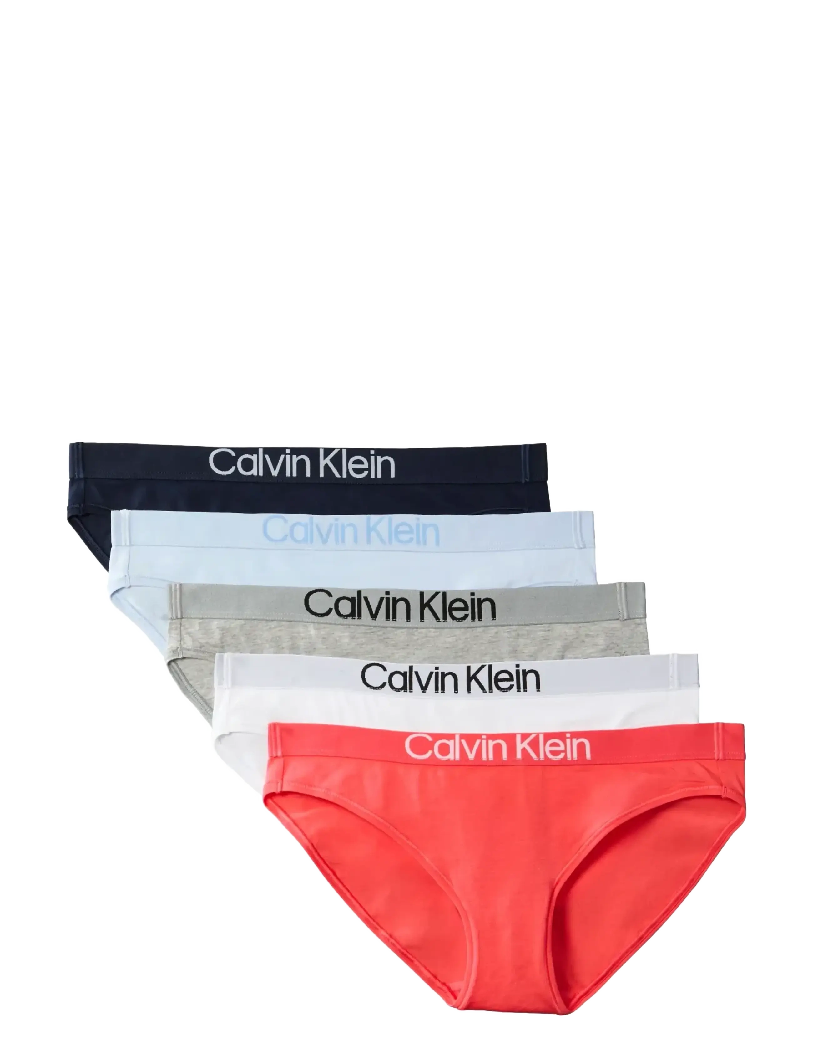 Calvin Klein BIKINI 5PK - Underkläder - SHORELINE  BREEZY BLUE  GREY HTR  C / multi