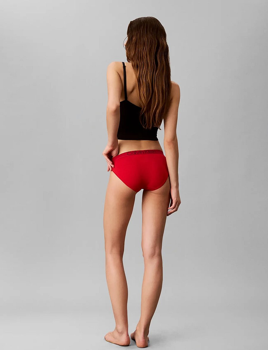 Calvin Klein - BIKINI 5PK - briefs - black grey heather established red - 4