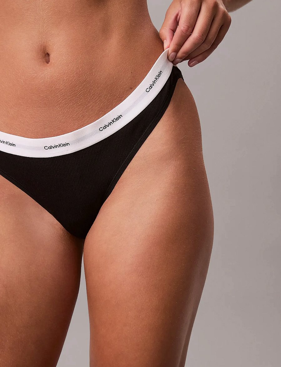 Calvin Klein - THONG - stringid - black - 5