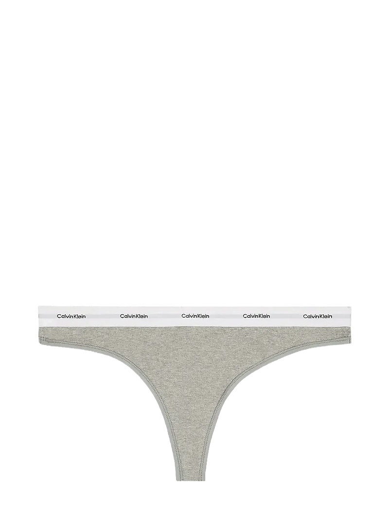 Calvin Klein - THONG - stringi - grey heather - 0
