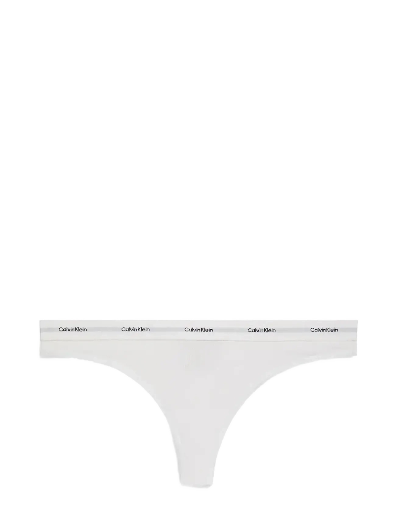 Calvin Klein THONG - Stringid - WHITE / white