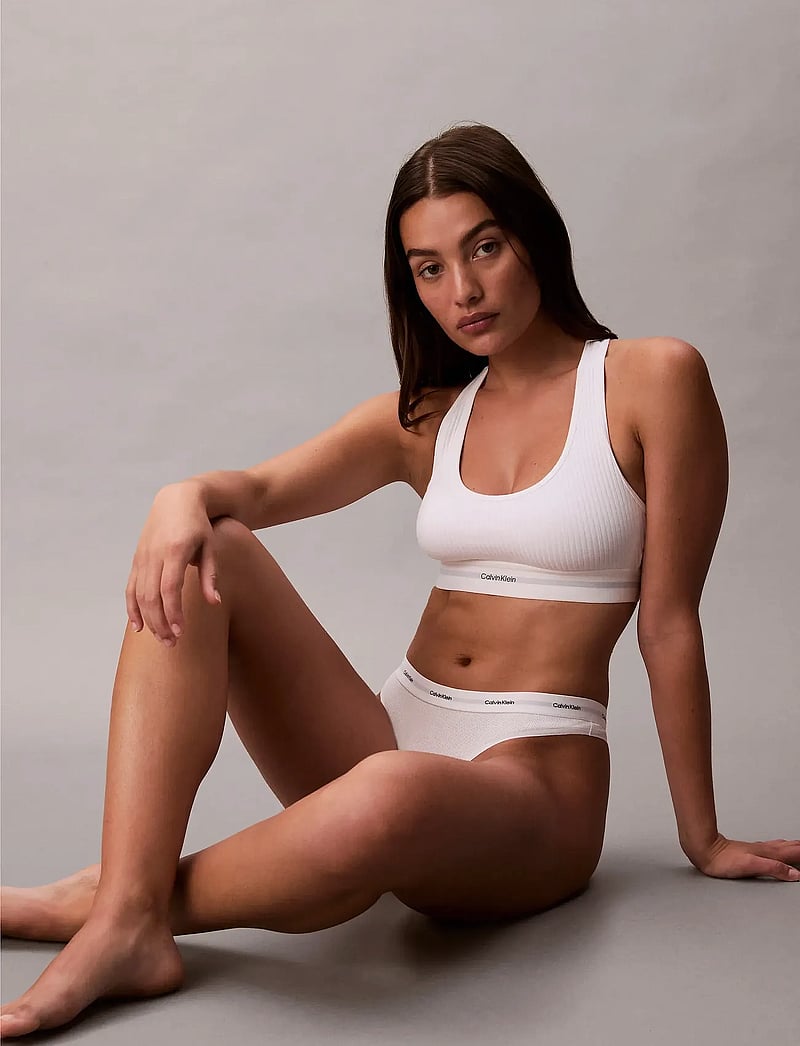 Calvin Klein - THONG - stringtrosor - white - 5