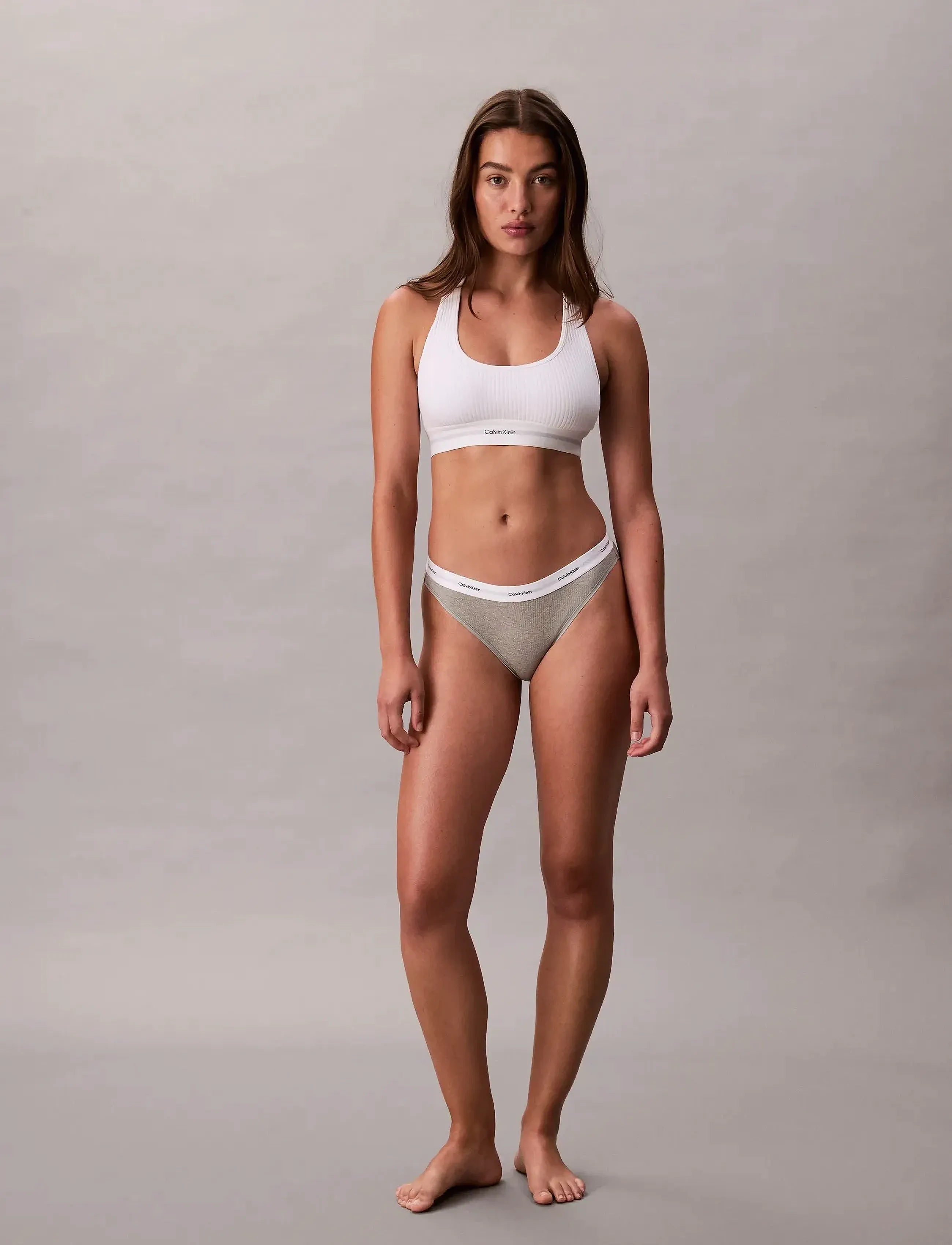 Calvin Klein - BIKINI - nærbuxur - grey heather - 2