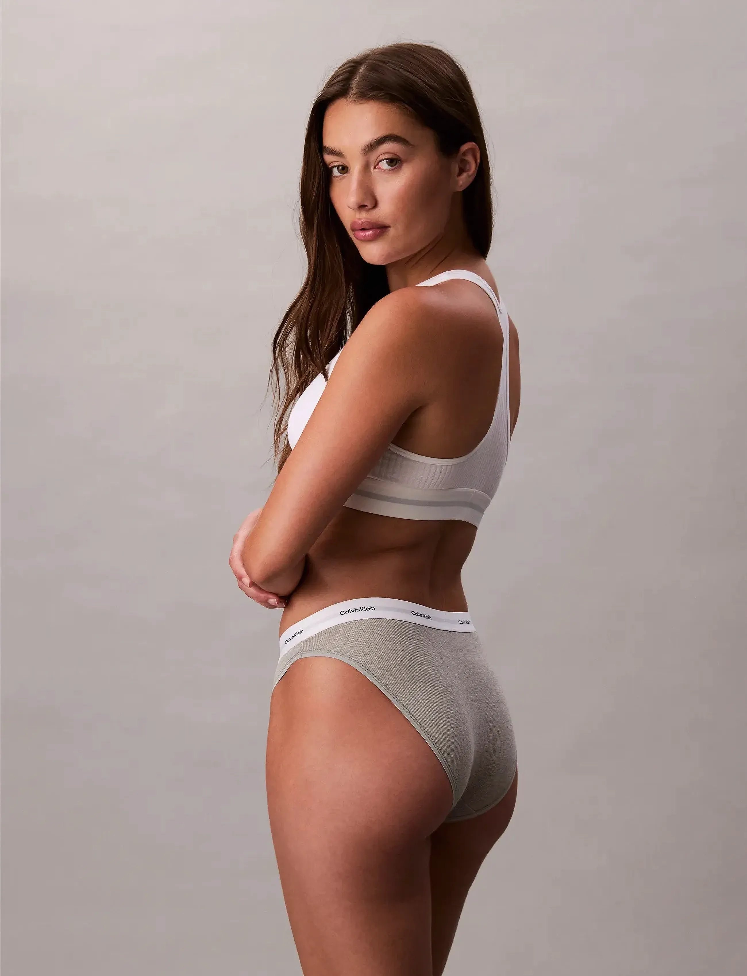 Calvin Klein - BIKINI - nærbuxur - grey heather - 3
