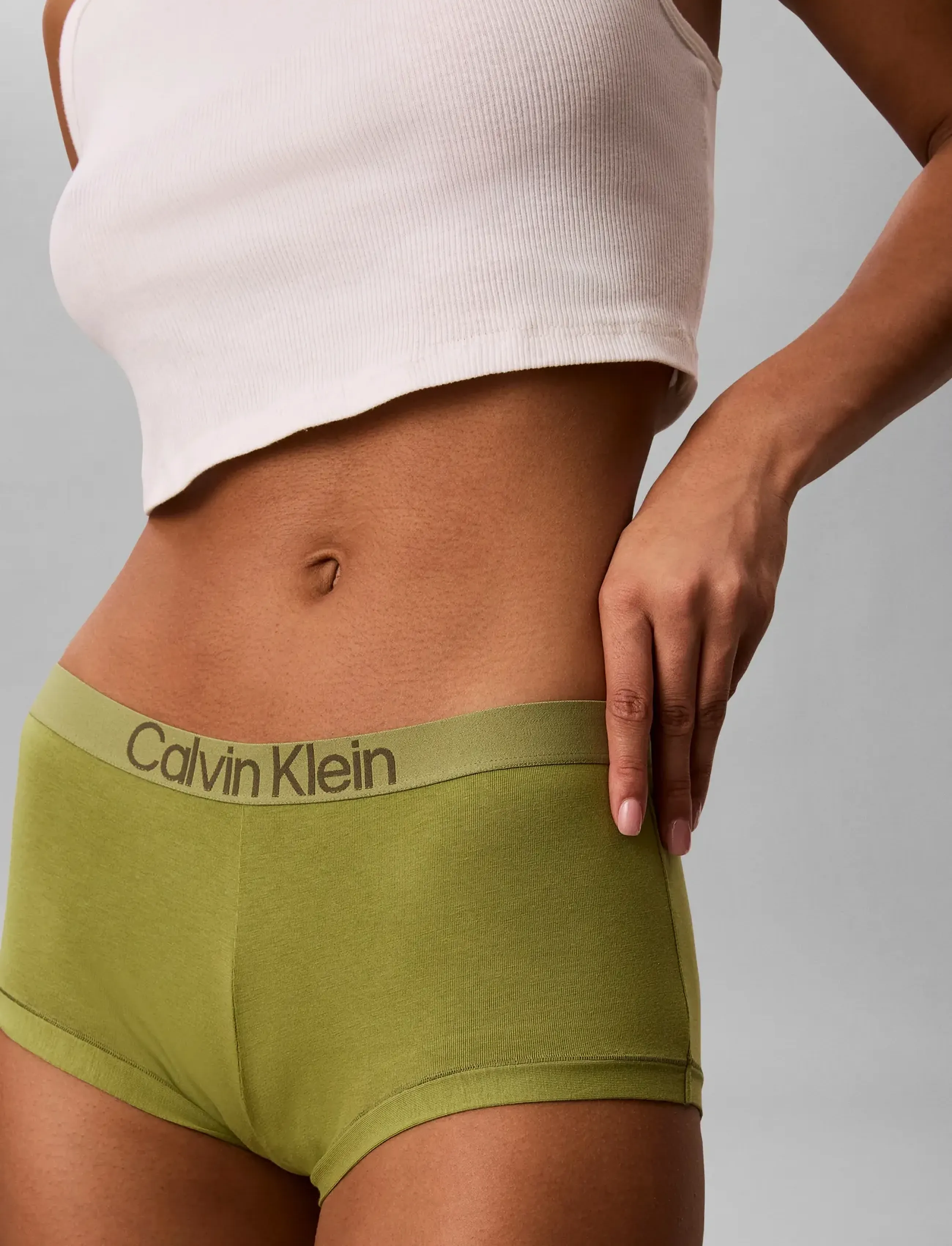 Calvin Klein - BOYSHORT 5PK - hipster & boxershorts - black poseidon blue grey heather cl - 2