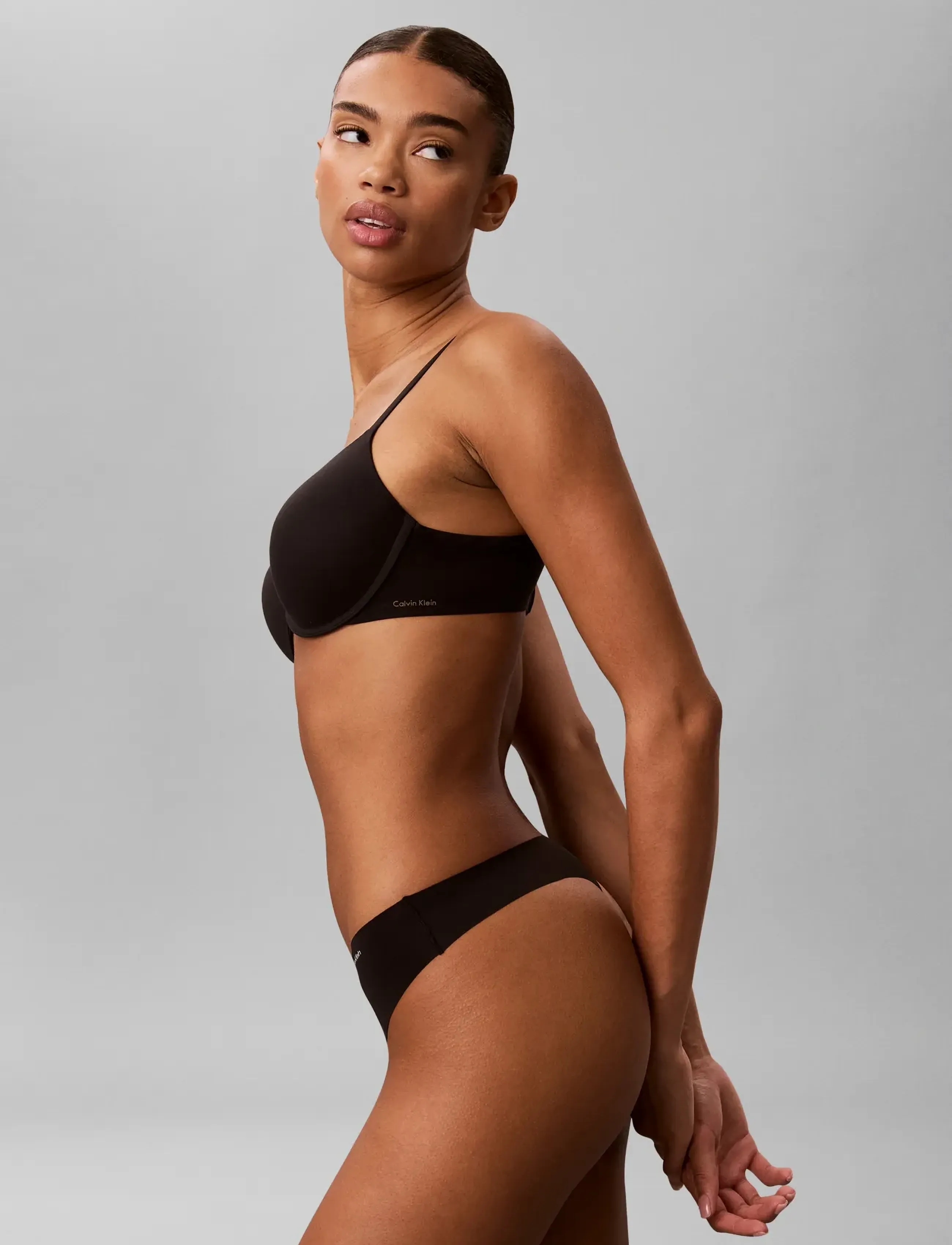Calvin Klein - THONG 3PK - black  black  black - 3