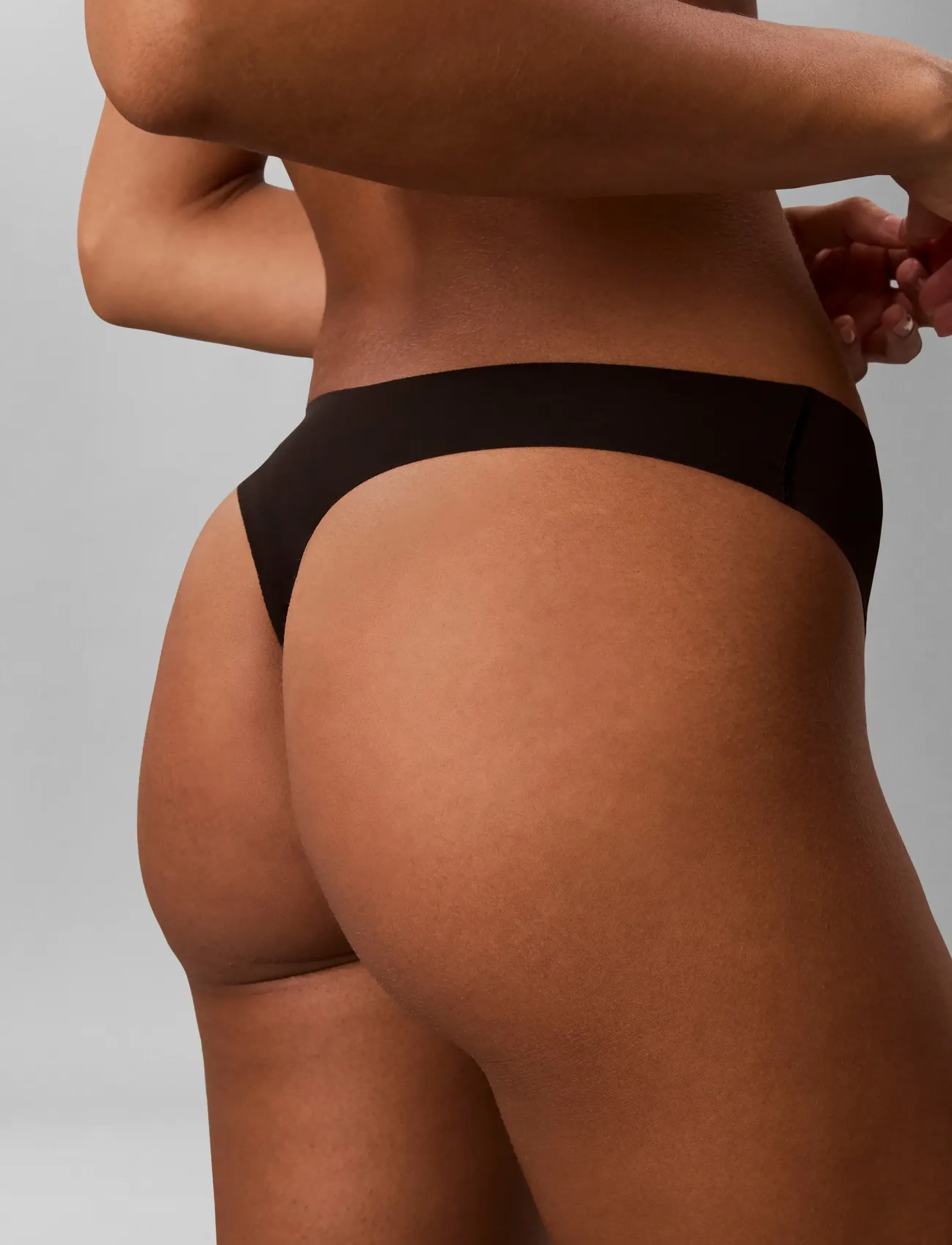 Calvin Klein - THONG 3PK - black  black  black - 4