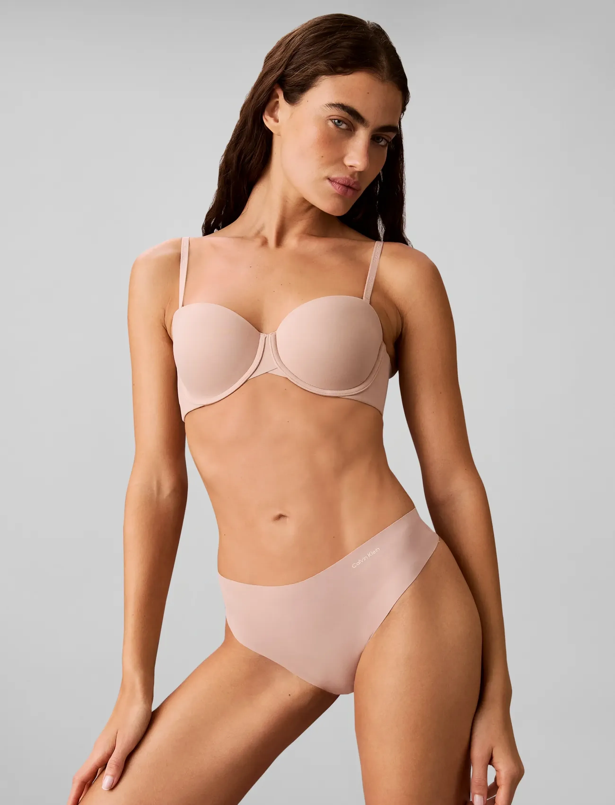 Calvin Klein THONG 3PK - Calvin Klein - CEDAR  CEDAR  CEDAR / beige