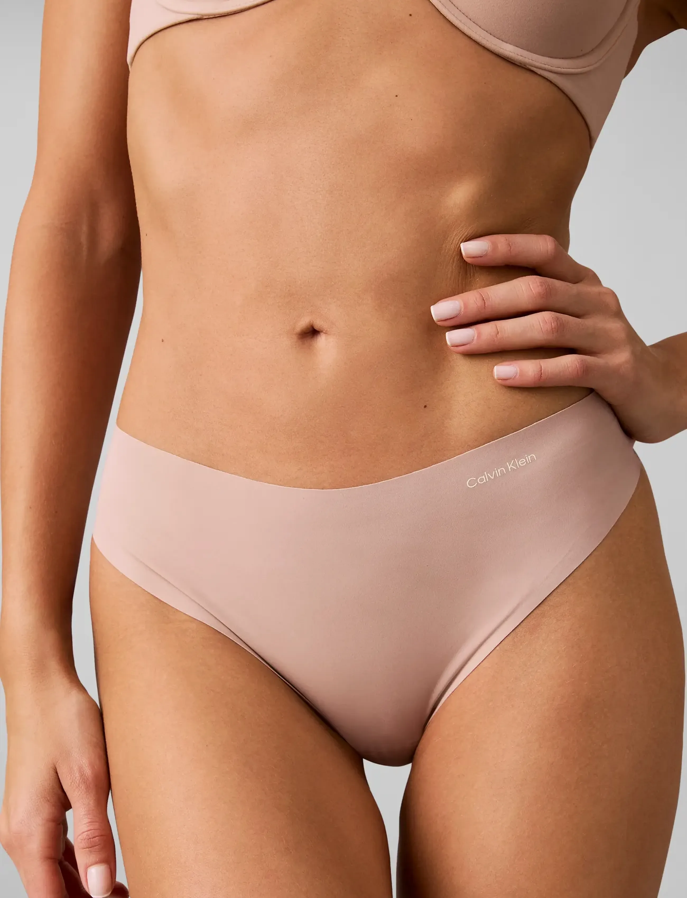 Calvin Klein - THONG 3PK - stringtrosor - cedar  cedar  cedar - 3