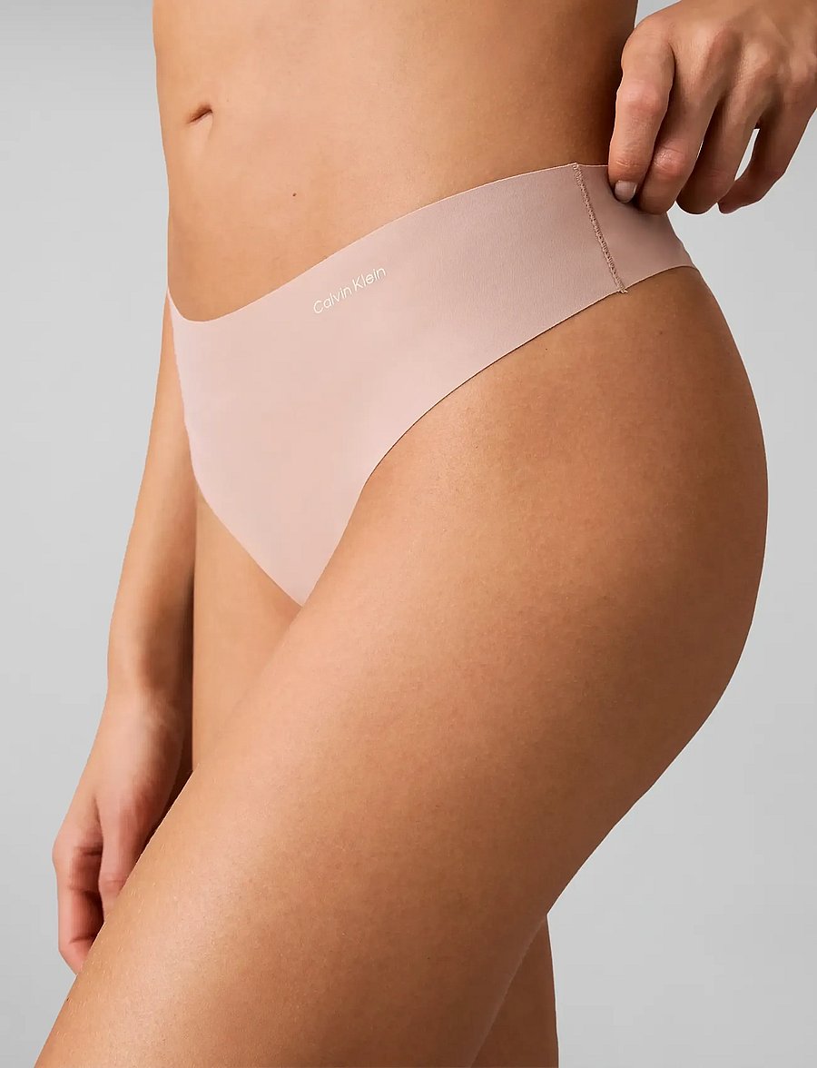Calvin Klein - THONG 3PK - stringtrosor - cedar cedar cedar - 5