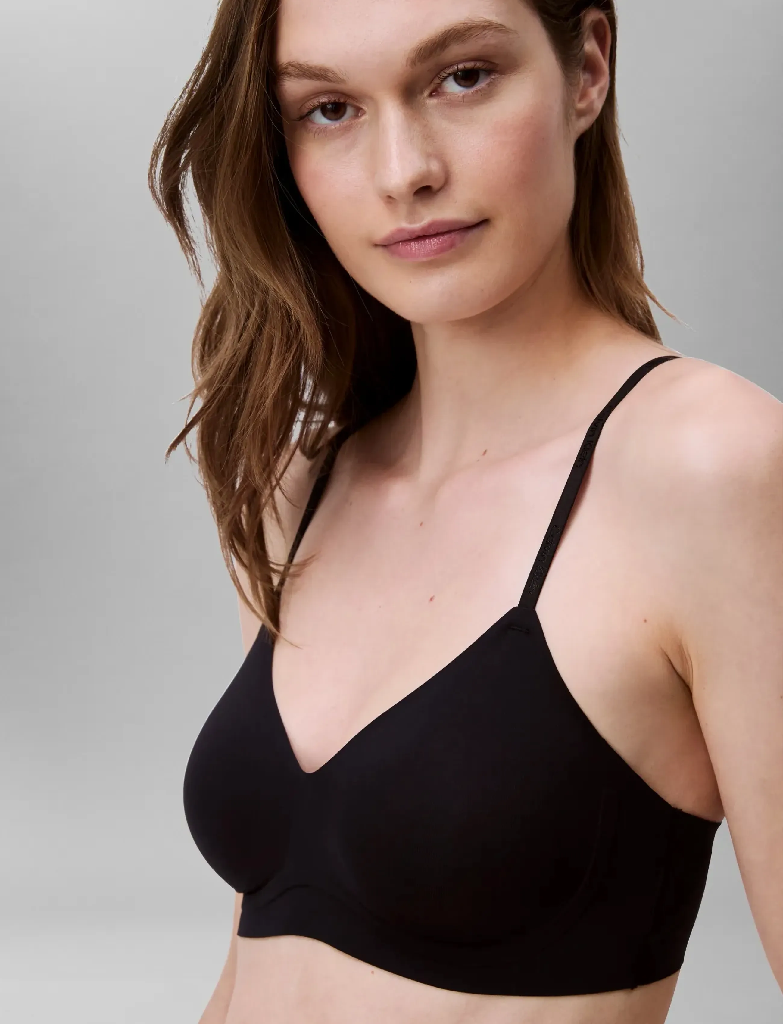 Calvin Klein - LIGHTLY LINED BRALETTE - black - 4