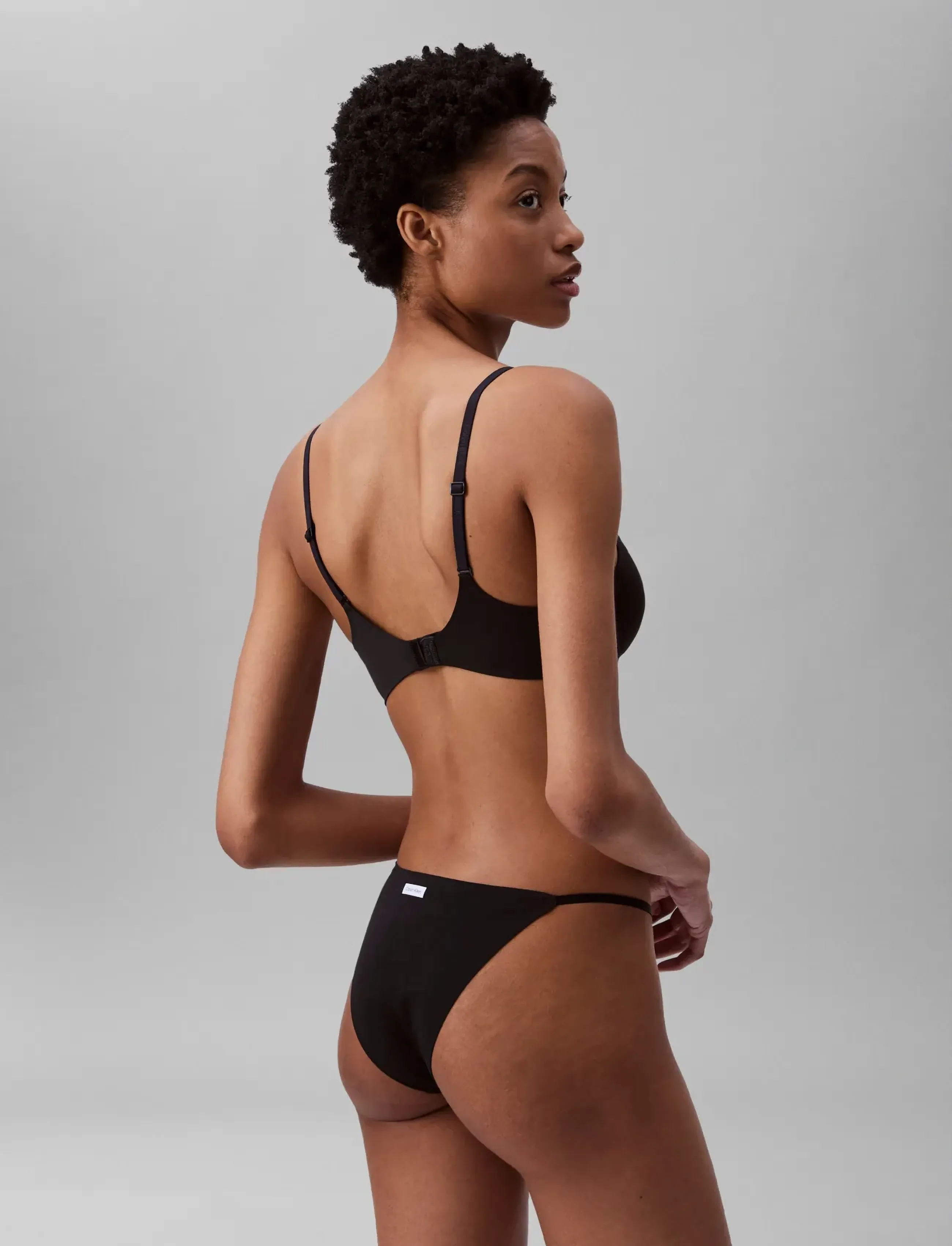 Calvin Klein - PUSH UP PLUNGE - push-up bh:ar - black - 5