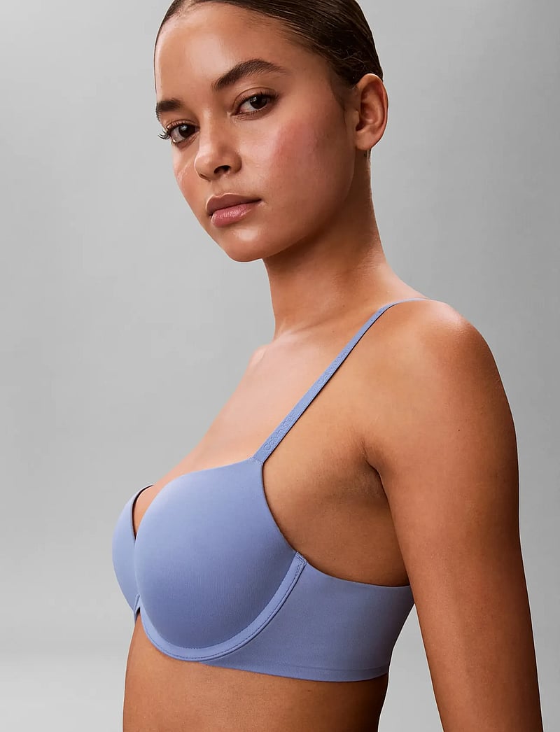 Calvin Klein - PUSH UP PLUNGE - push up bh'er - blue tulip - 4