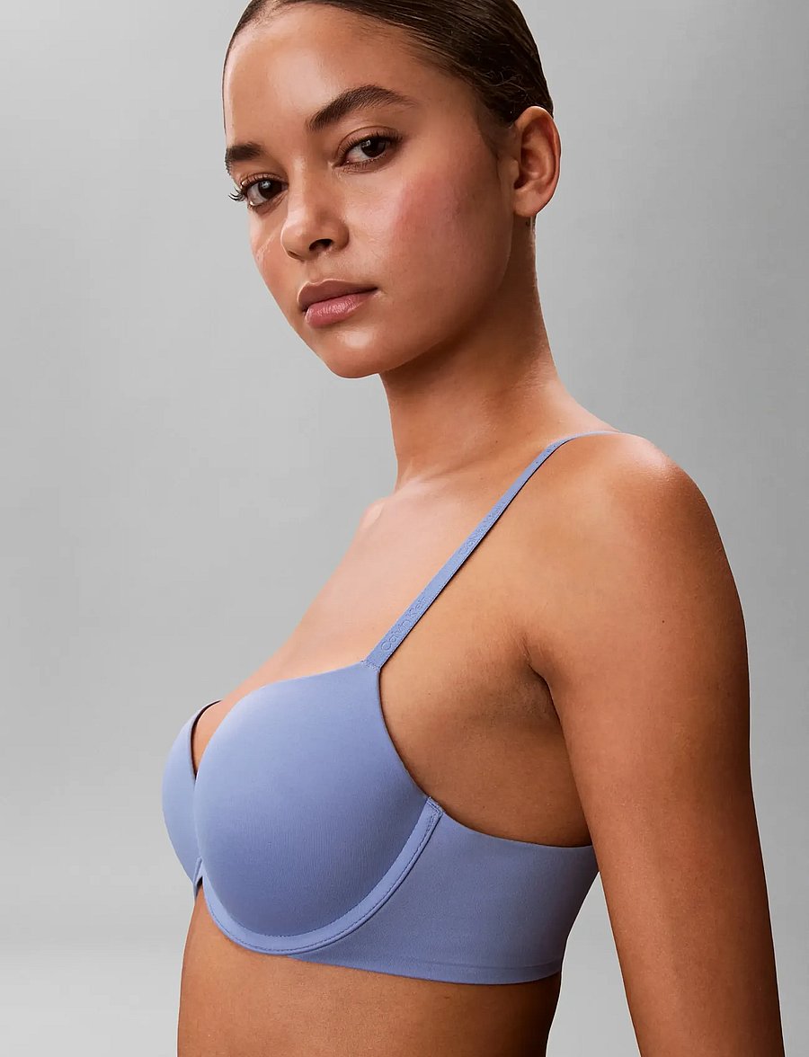 Calvin Klein - PUSH UP PLUNGE - push up bras - blue tulip - 4