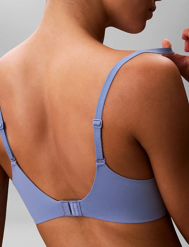 Calvin Klein - PUSH UP PLUNGE - push up bh'er - blue tulip - 5