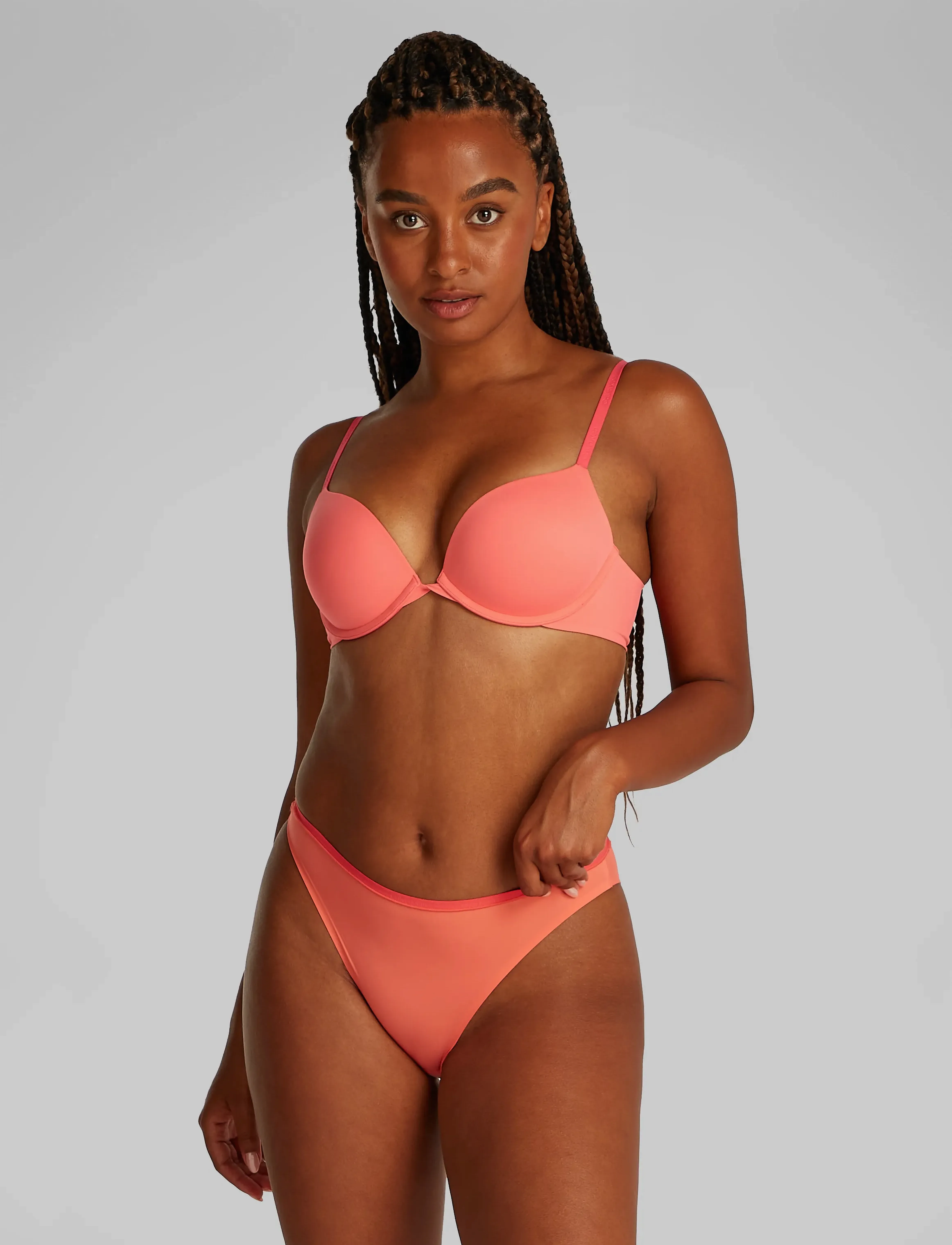 Calvin Klein - PUSH UP PLUNGE - push-up bhs - exquisite pink - 4