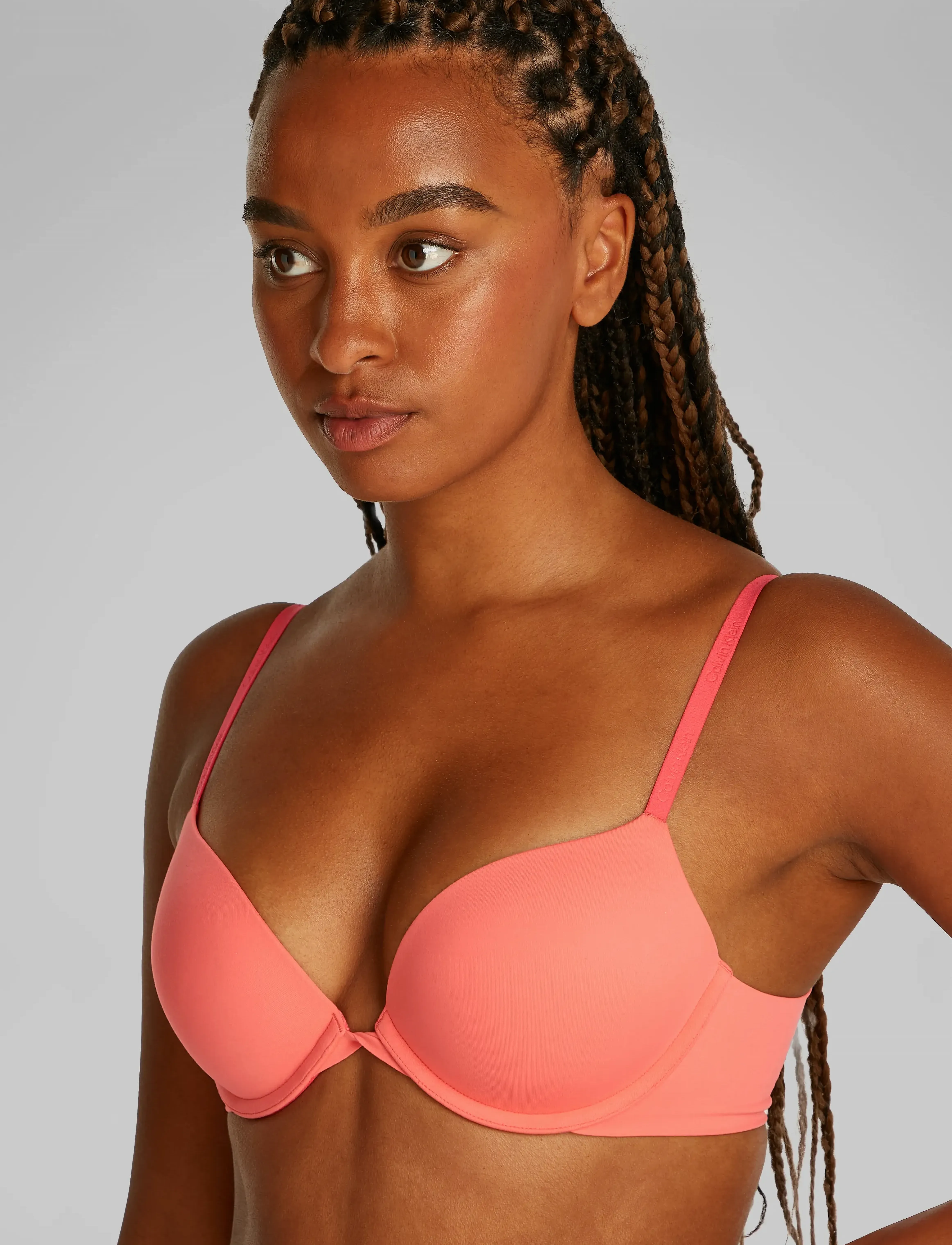 Calvin Klein - PUSH UP PLUNGE - push-up bhs - exquisite pink - 5
