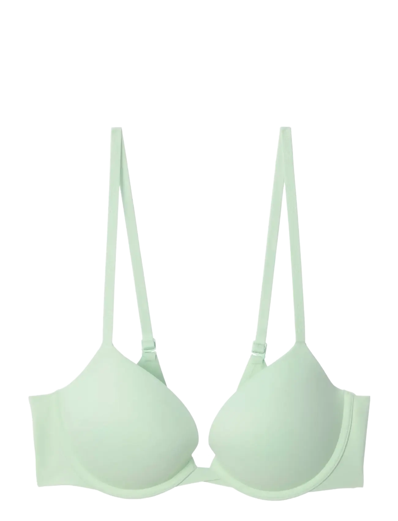 Calvin Klein PUSH UP PLUNGE - BHs - SPRAY / green