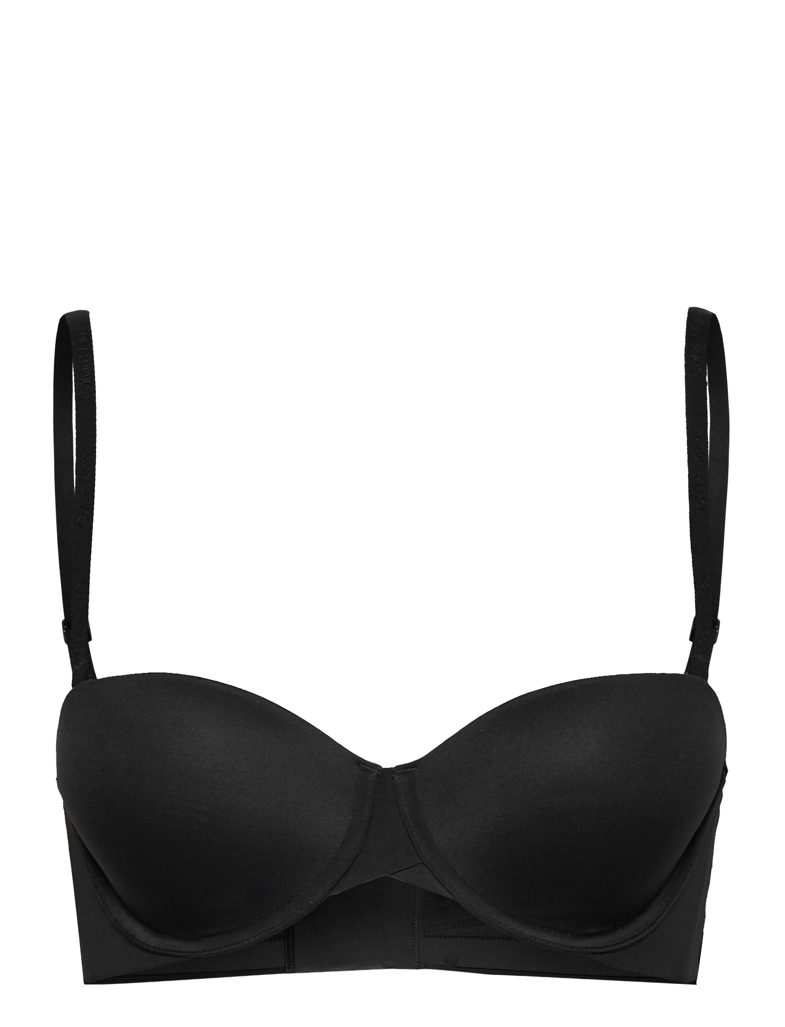 CALVIN KLEIN Lightly Lined Strapless Schwarz - Dx85 - Damen