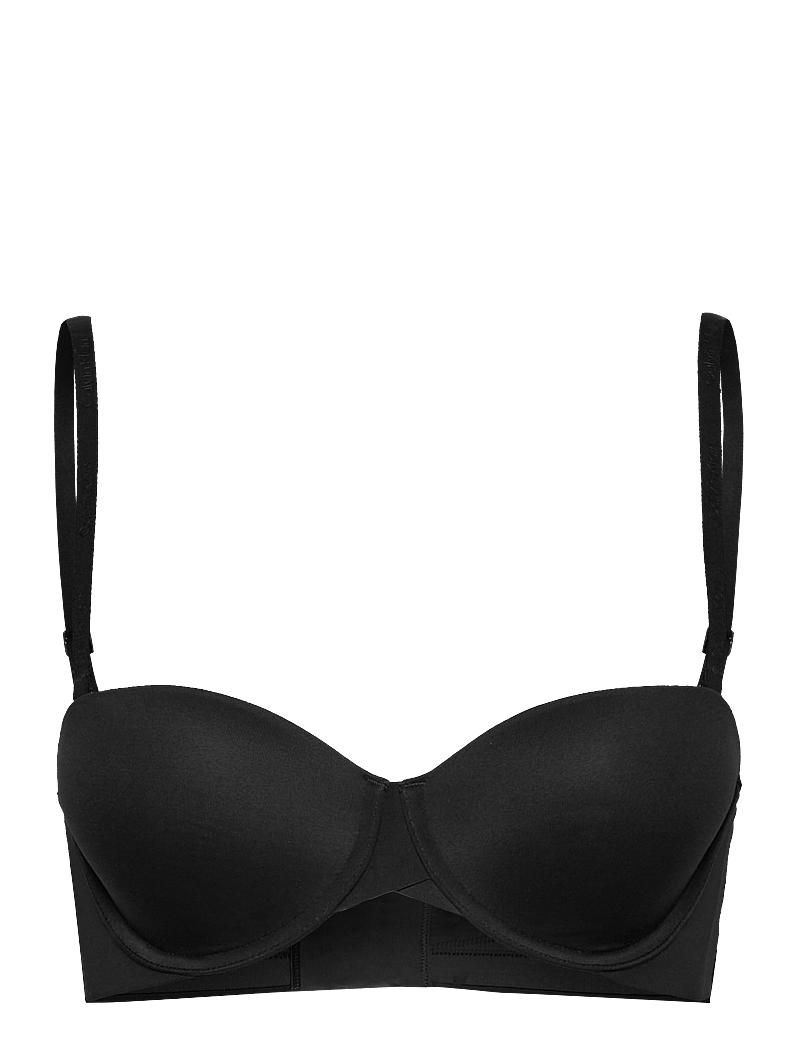 Calvin Klein - LIGHTLY LINED STRAPLESS - balconette bh'er - black - 1