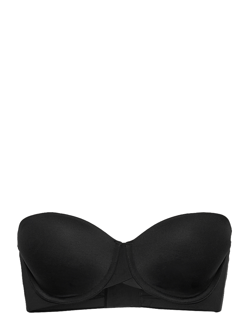 Calvin Klein - LIGHTLY LINED STRAPLESS - balconette bh'er - black - 4