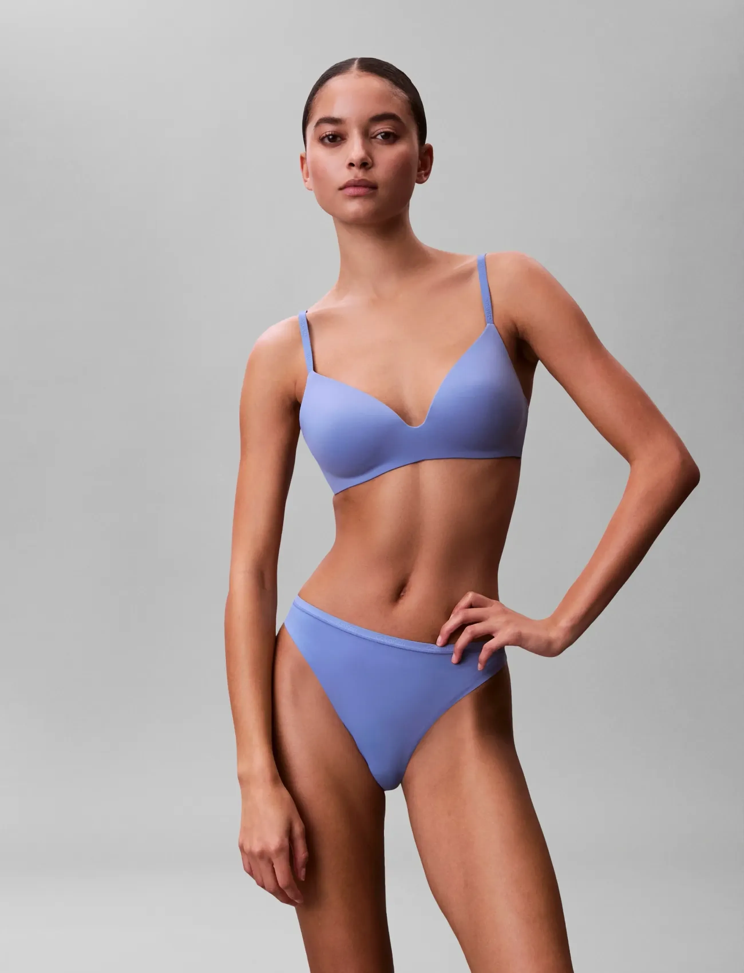 Calvin Klein - THONG - strings - blue tulip - 3