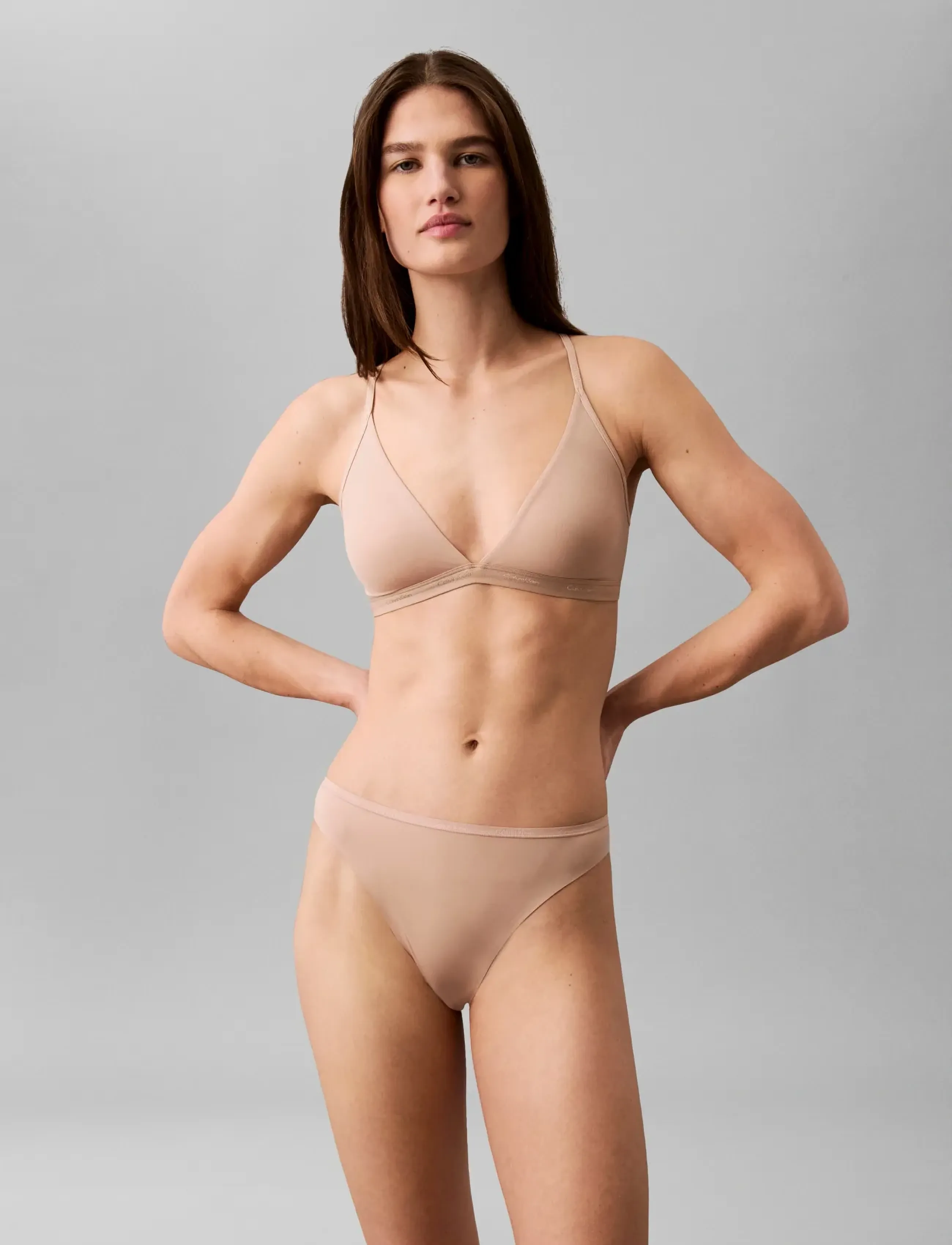 Calvin Klein Thong, XS, Beige, Trusser > G-Streng, Dame