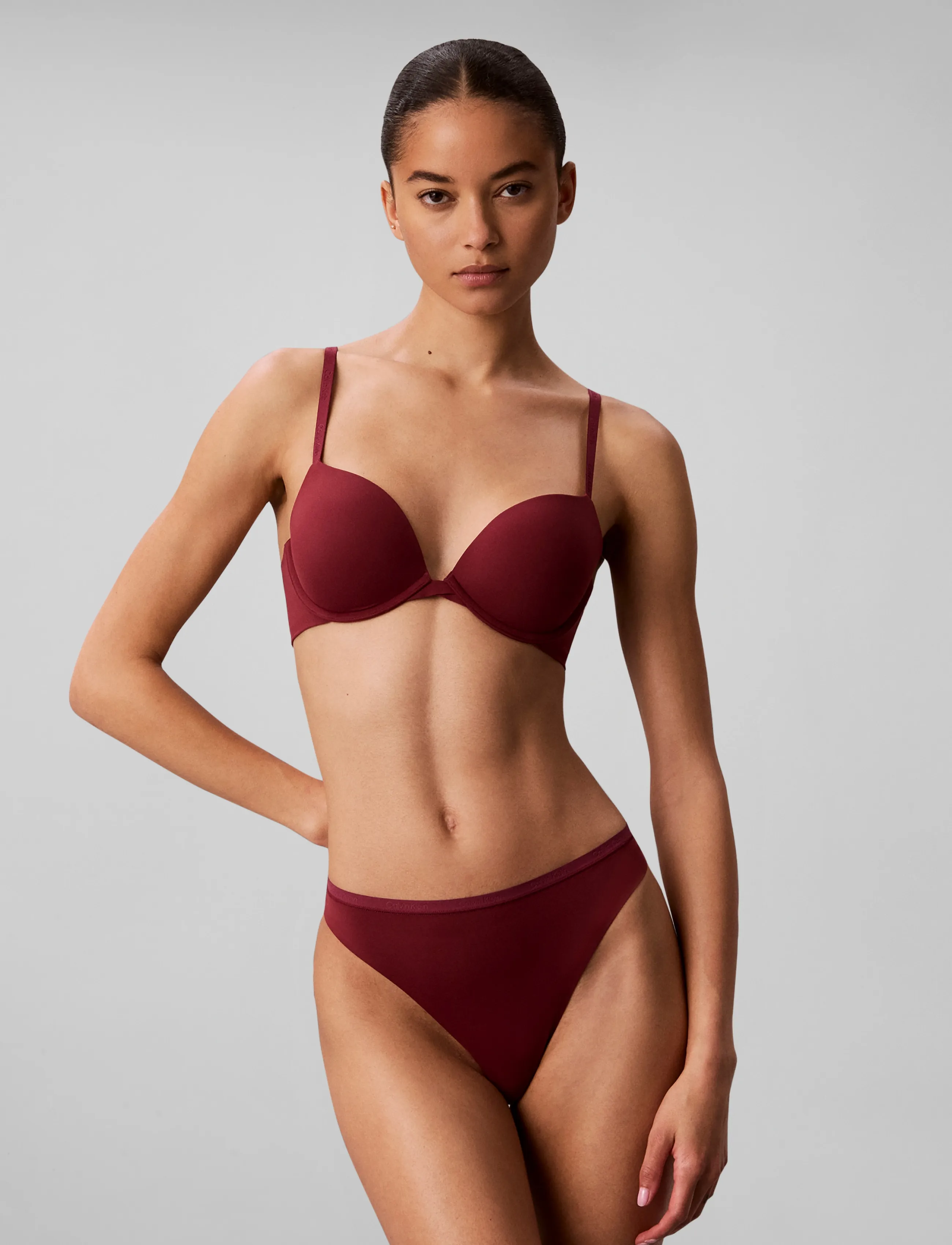 Calvin Klein - THONG - stringtrusser - established red - 3