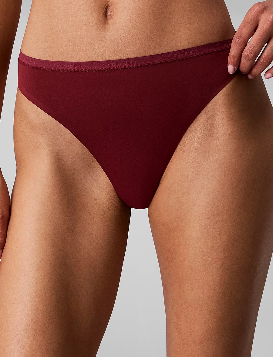 Calvin Klein - THONG - stringtrusser - established red - 4
