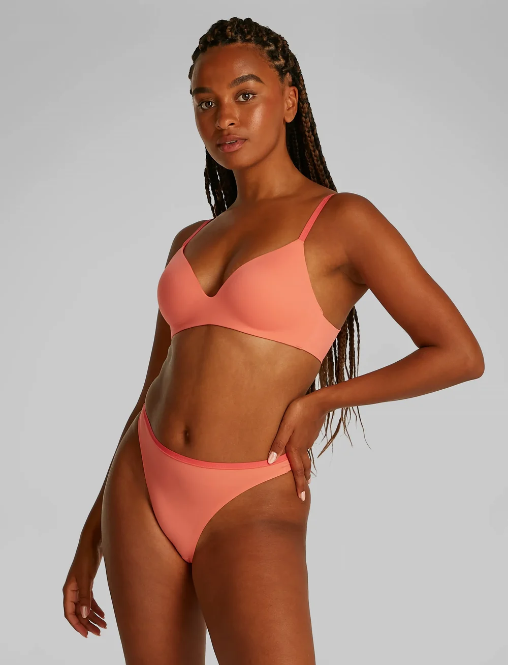 Calvin Klein - THONG - string - exquisite pink - 4