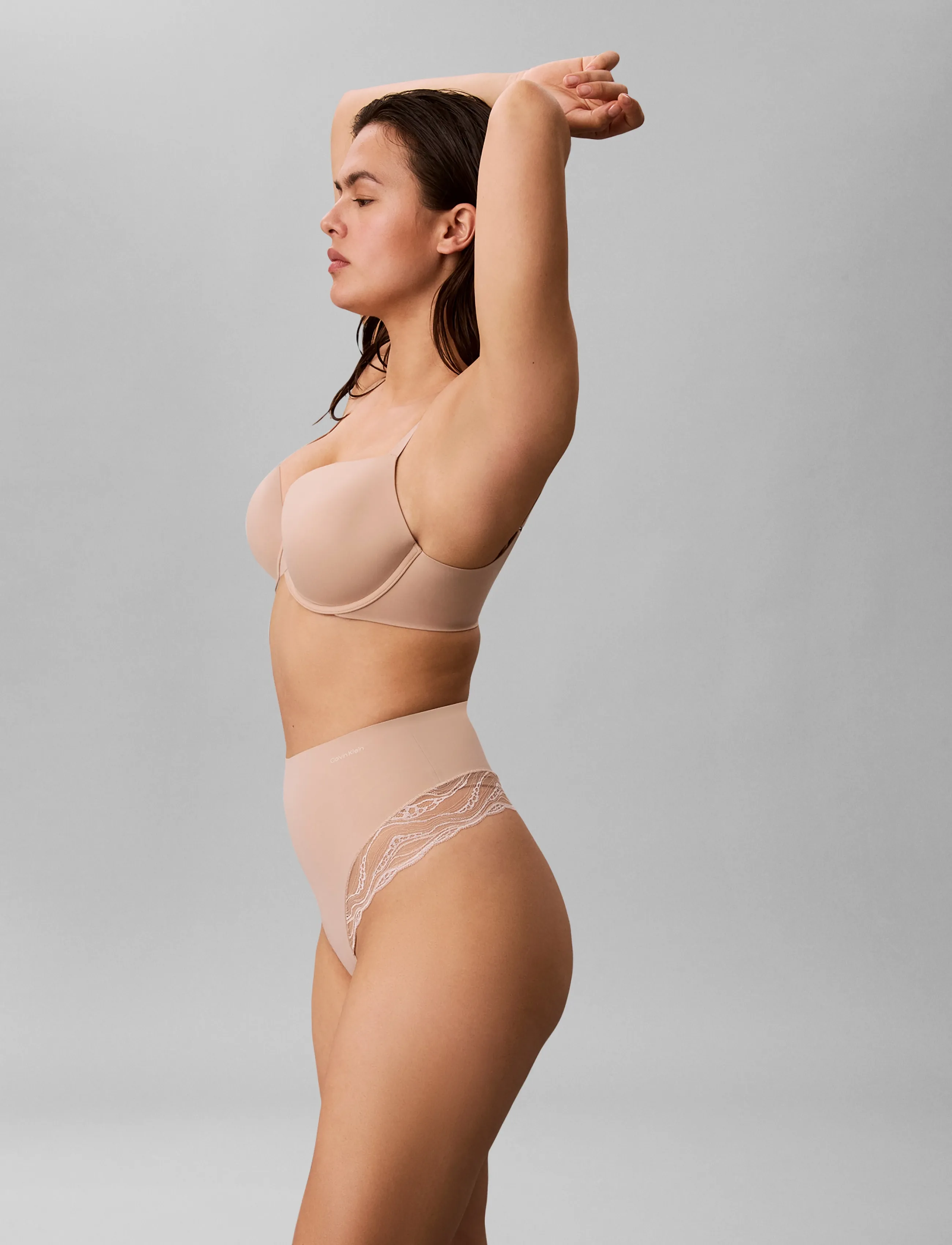 Calvin Klein - THONG - midi & maxi trosor - cedar - 2