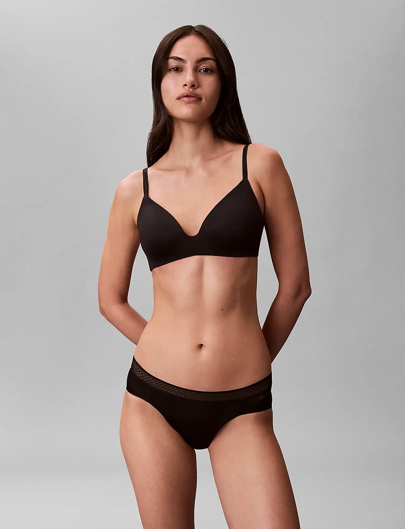 Calvin Klein - WIRE FREE T SHIRT BRA - t-shirt bhs - black - 0