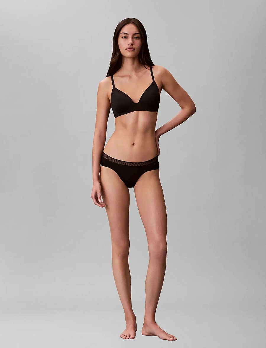 Calvin Klein - WIRE FREE T SHIRT BRA - t-krekla krūšturi - black - 2