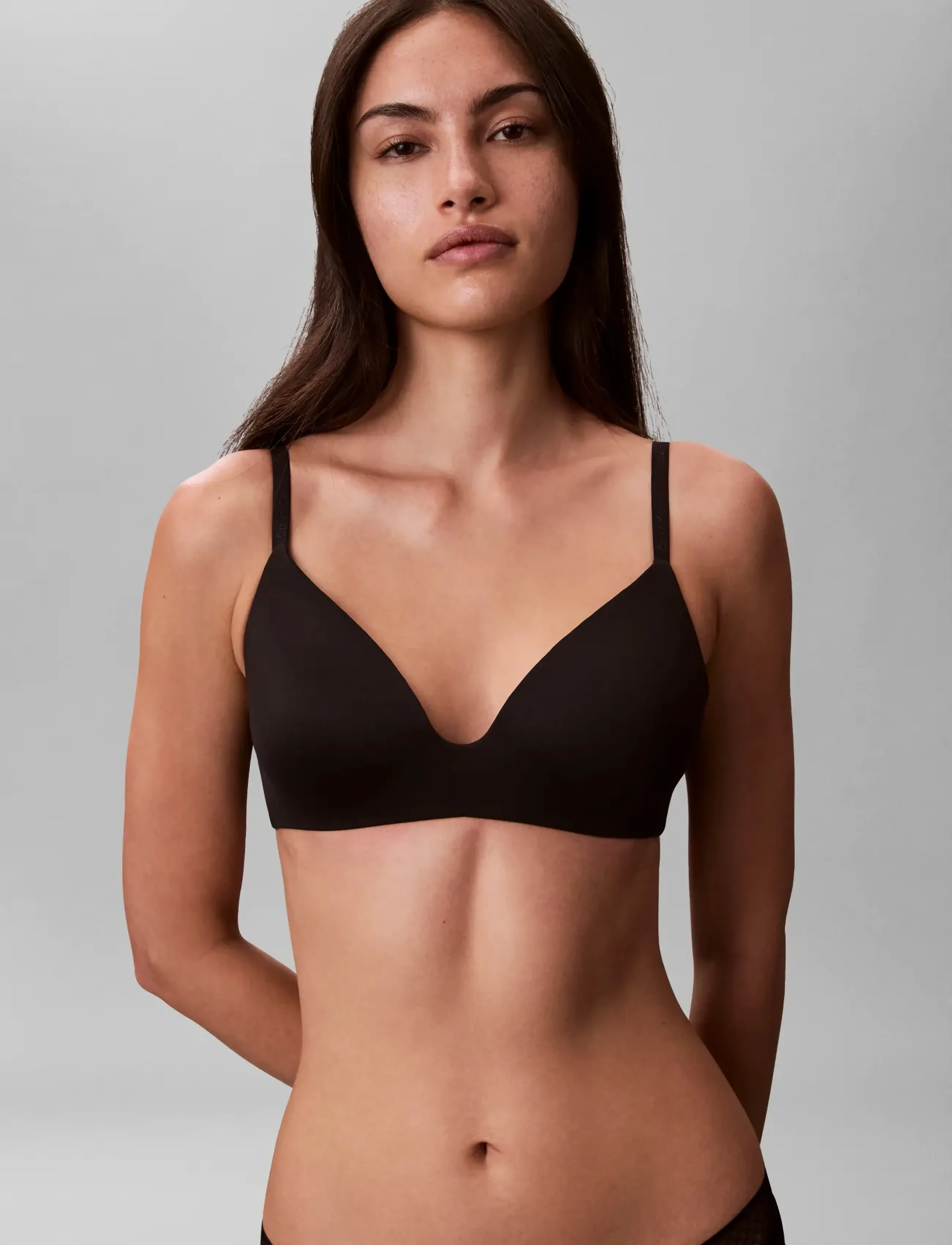 Calvin Klein - WIRE FREE T SHIRT BRA - t-krekla krūšturi - black - 4