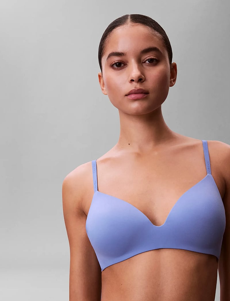 Calvin Klein - WIRE FREE T SHIRT BRA - t-shirt bh'er - blue tulip - 2
