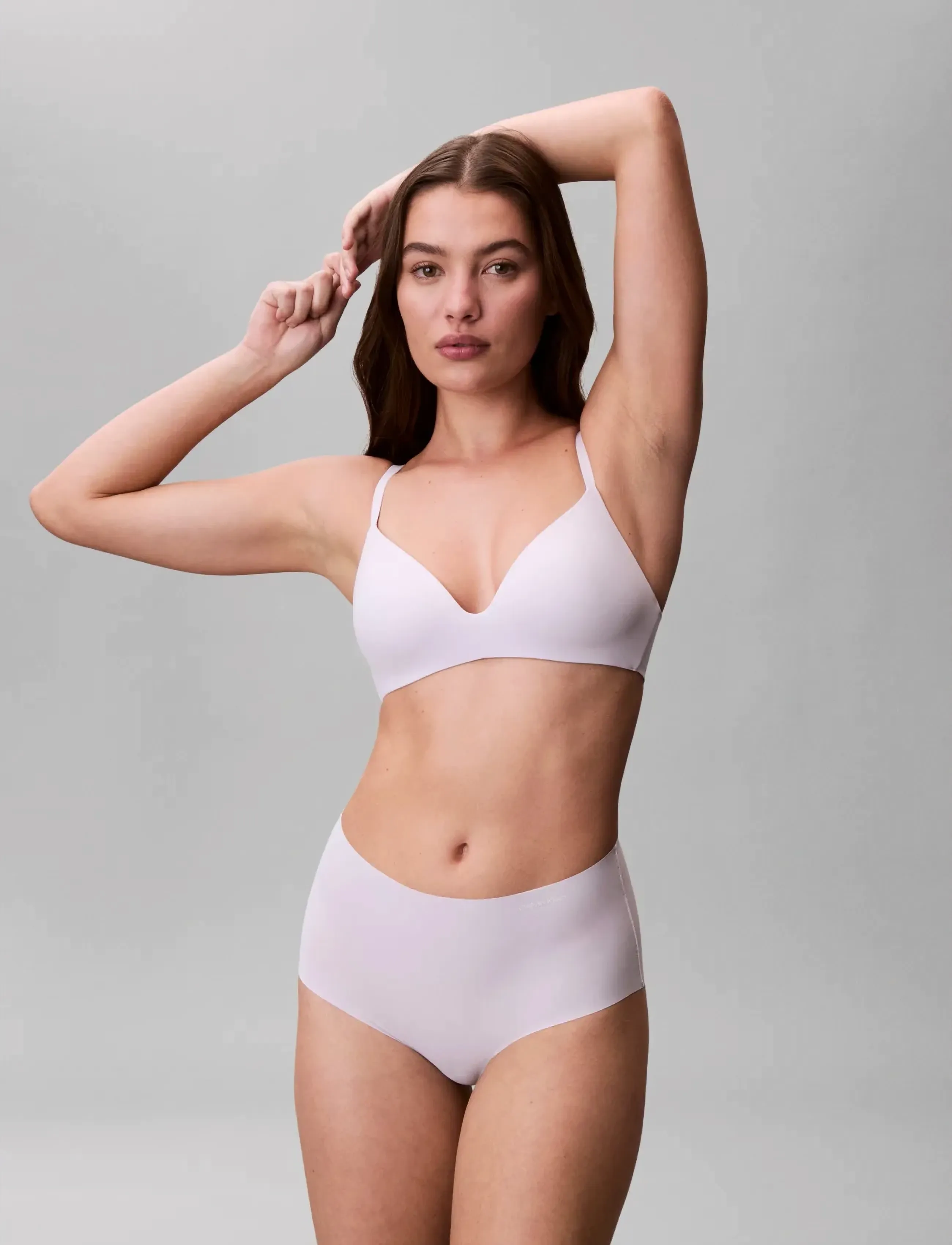 Calvin Klein - WIRE FREE T SHIRT BRA - t-shirt bh'er - frosty lilac - 3