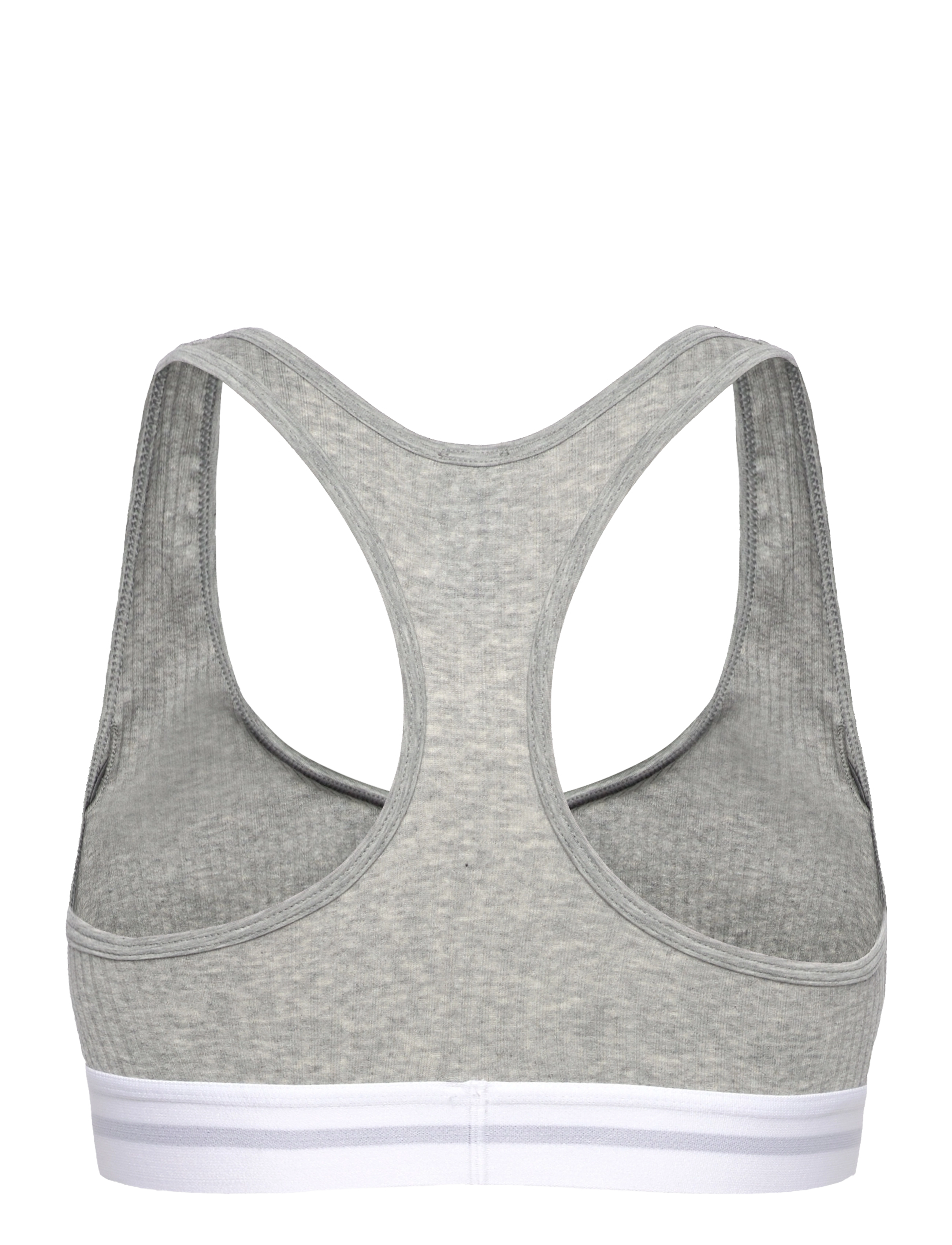 Calvin Klein - LIGHTLY LINED BRALETTE - tank top rinnahoidjad - grey heather - 2