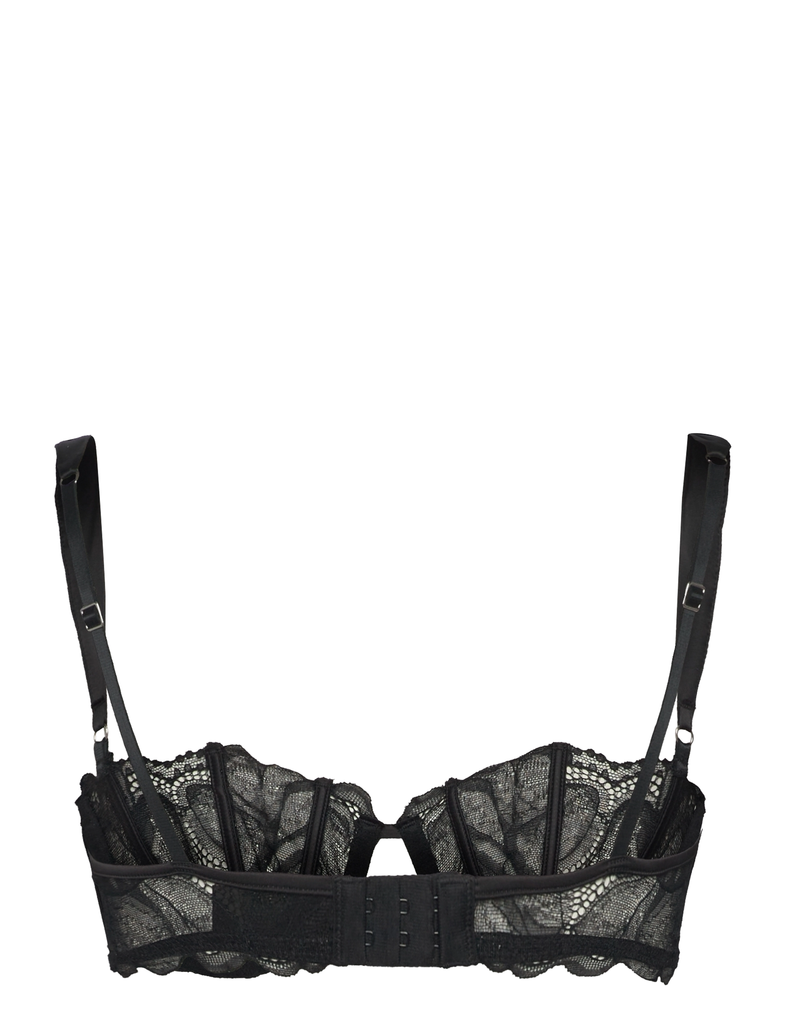 Calvin Klein - UNLINED BALCONETTE - balconette bh's - black - 2
