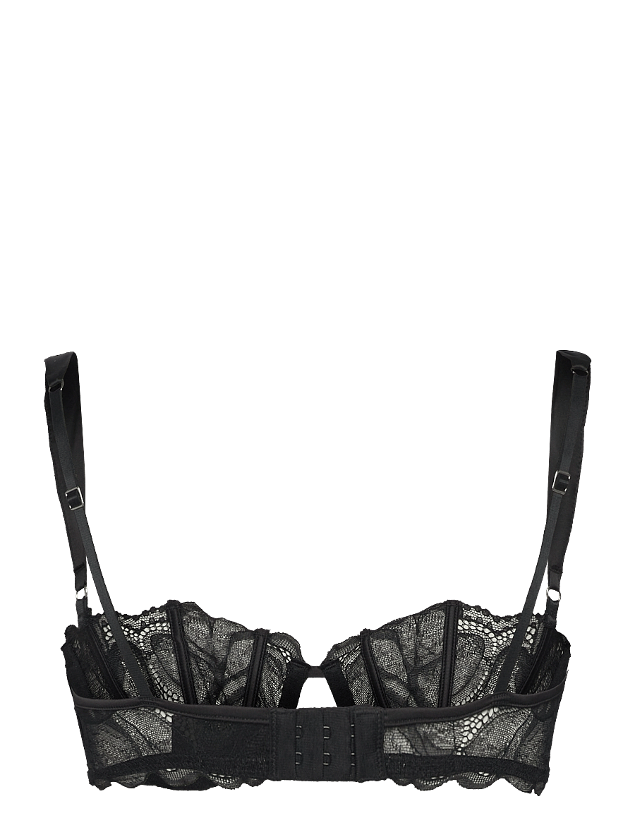 Calvin Klein - UNLINED BALCONETTE - balconette bh's - black - 2